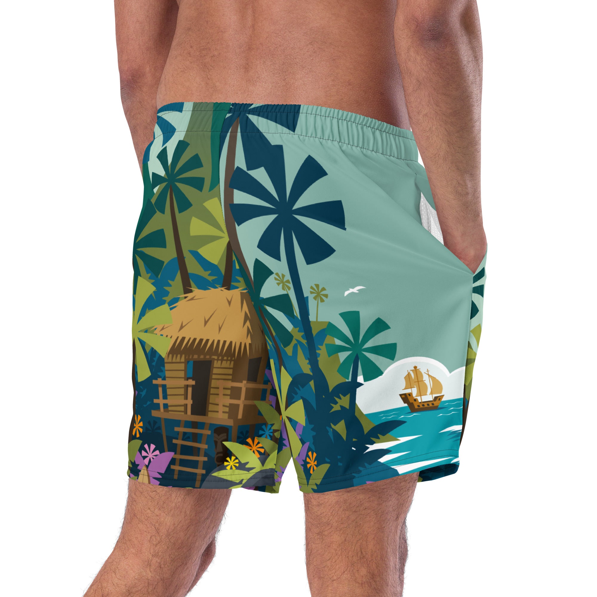 Short de bain homme House of Bamboo