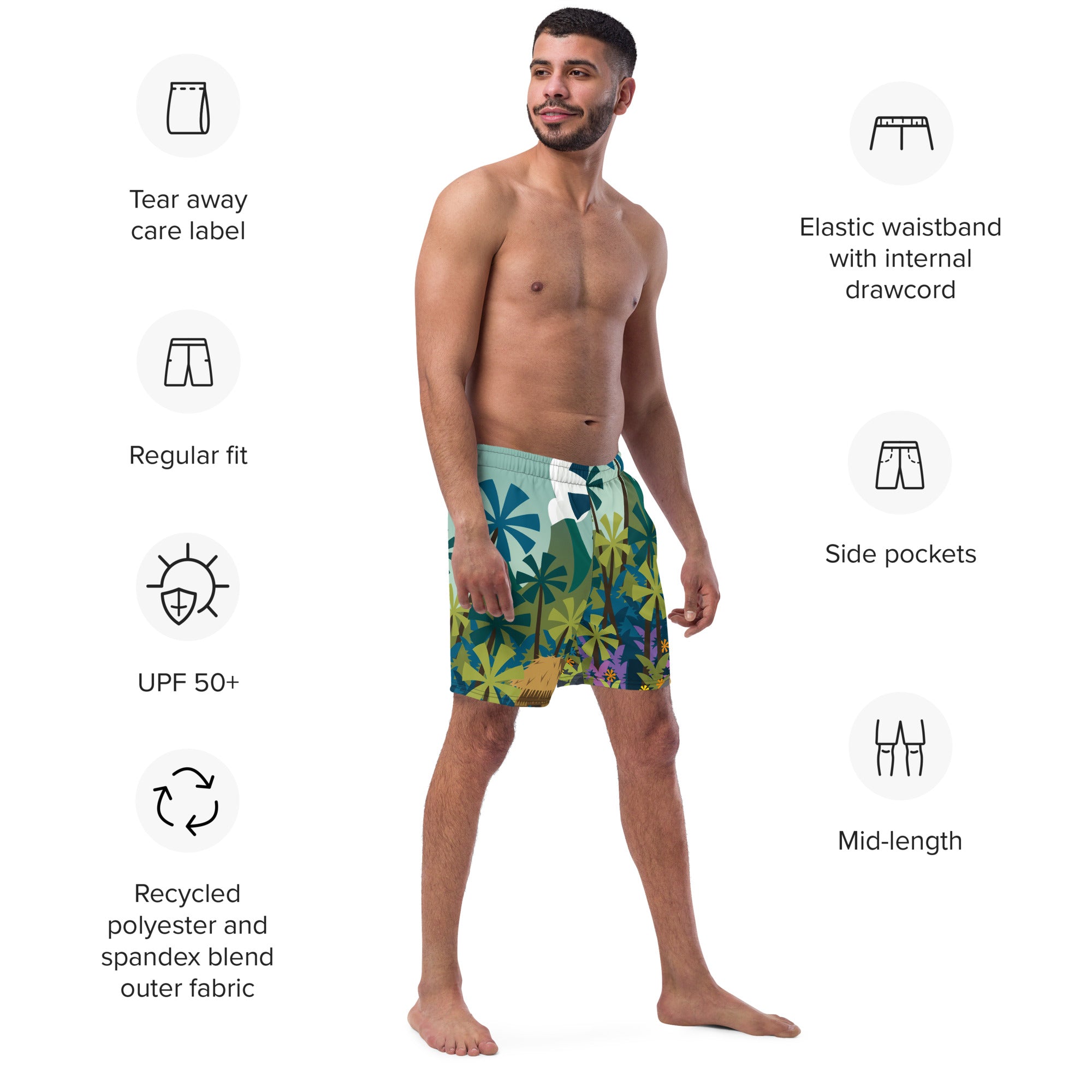 Men's swim trunks House of Bamboo