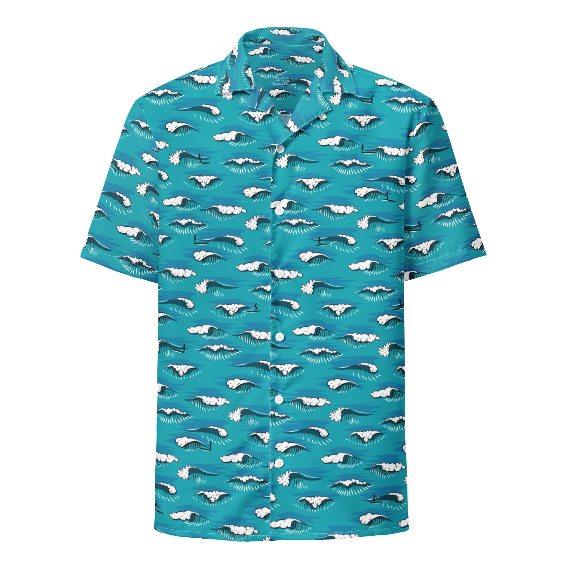 Chemise Hawaïenne Longboard Calypso Blue