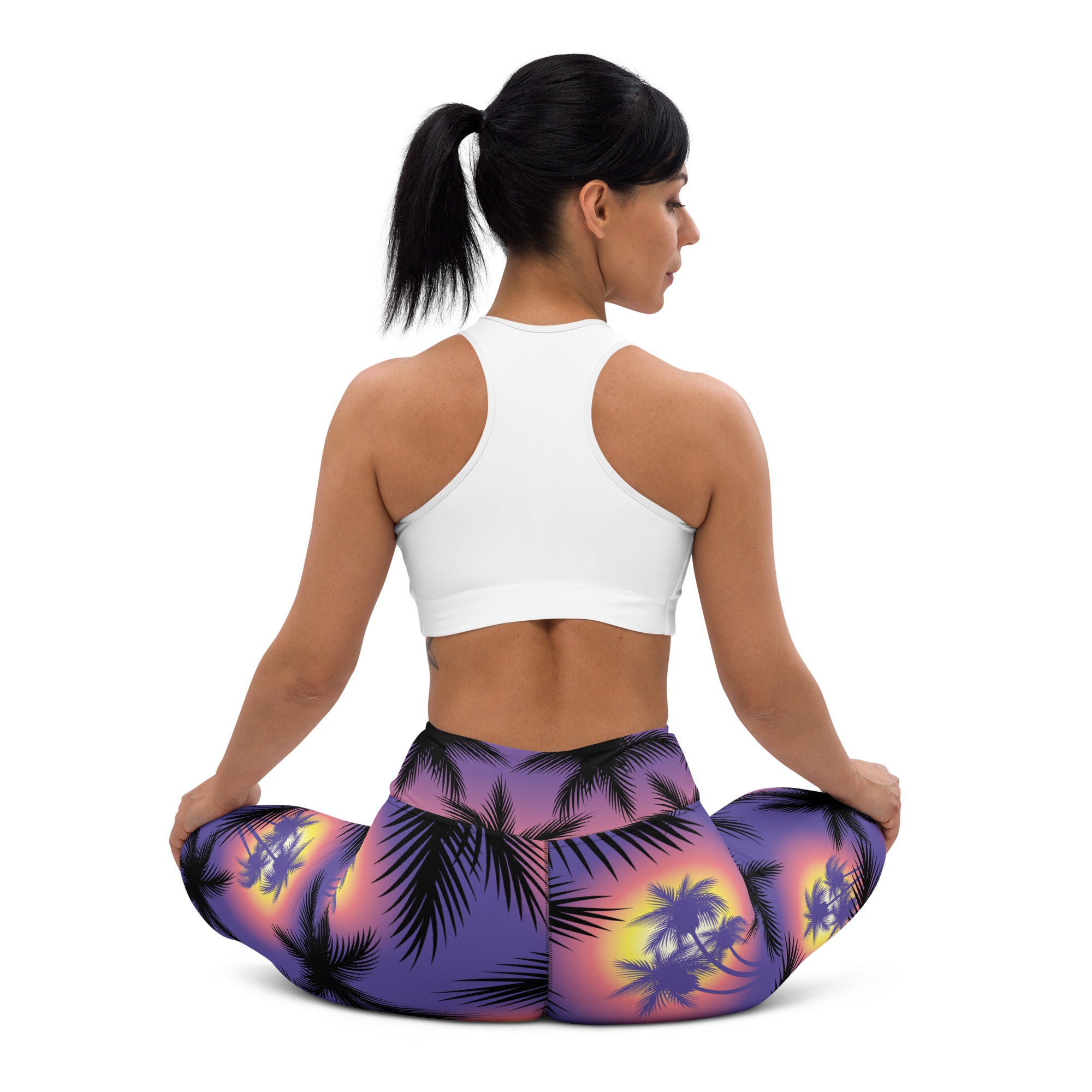 Yoga Leggings Sunset Boulevard