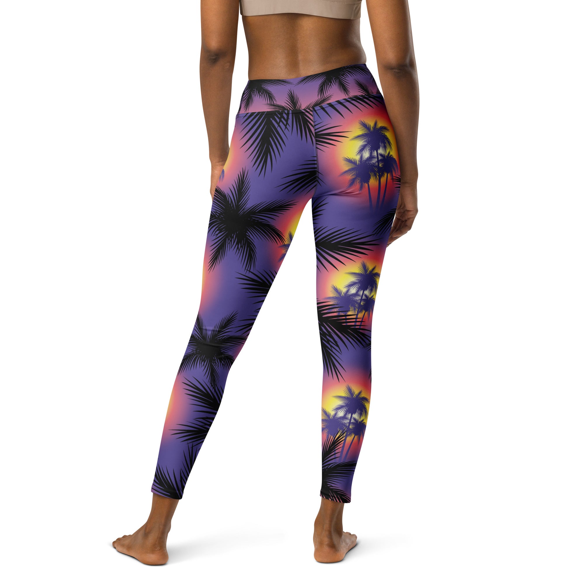 Yoga Leggings Sunset Boulevard