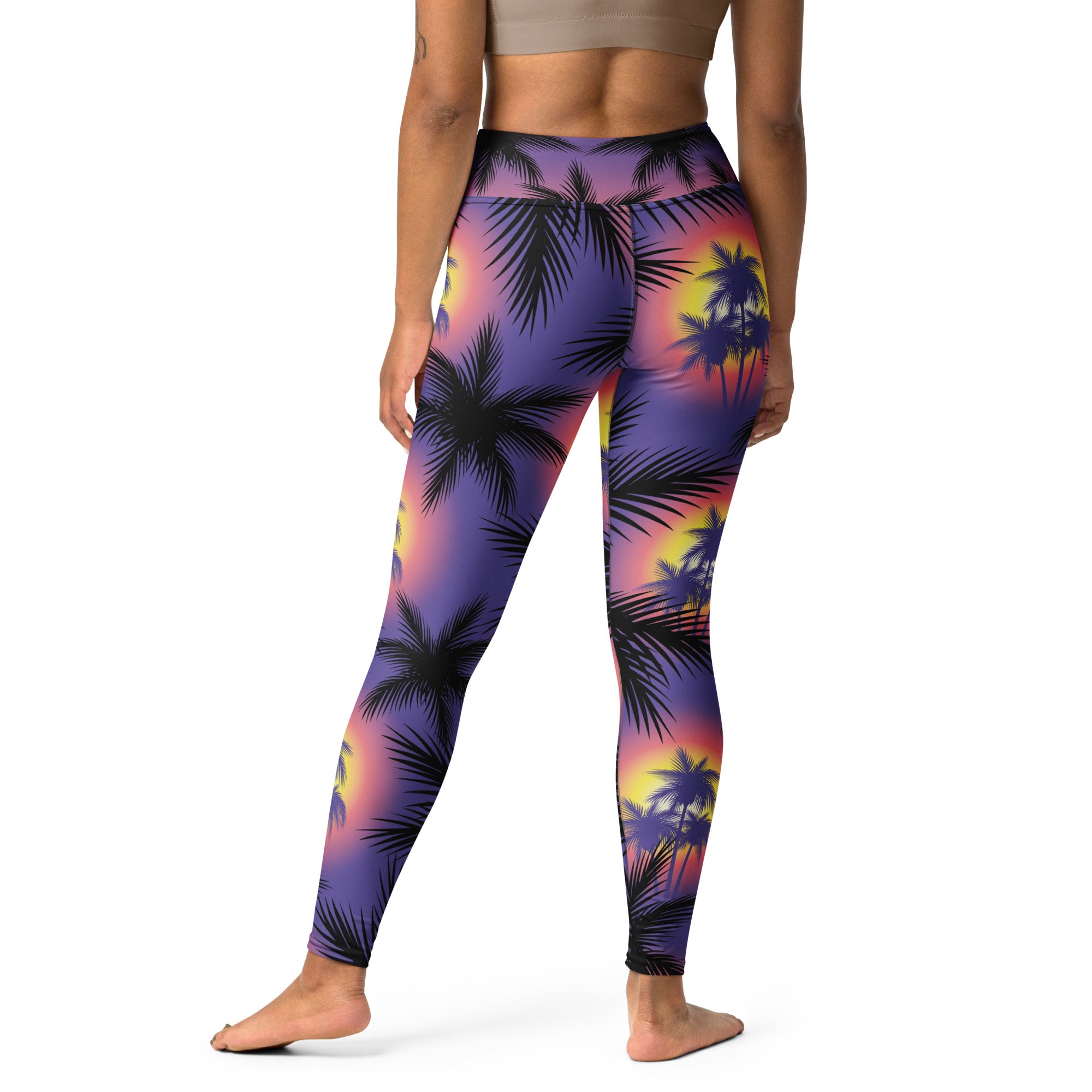 Yoga Leggings Sunset Boulevard