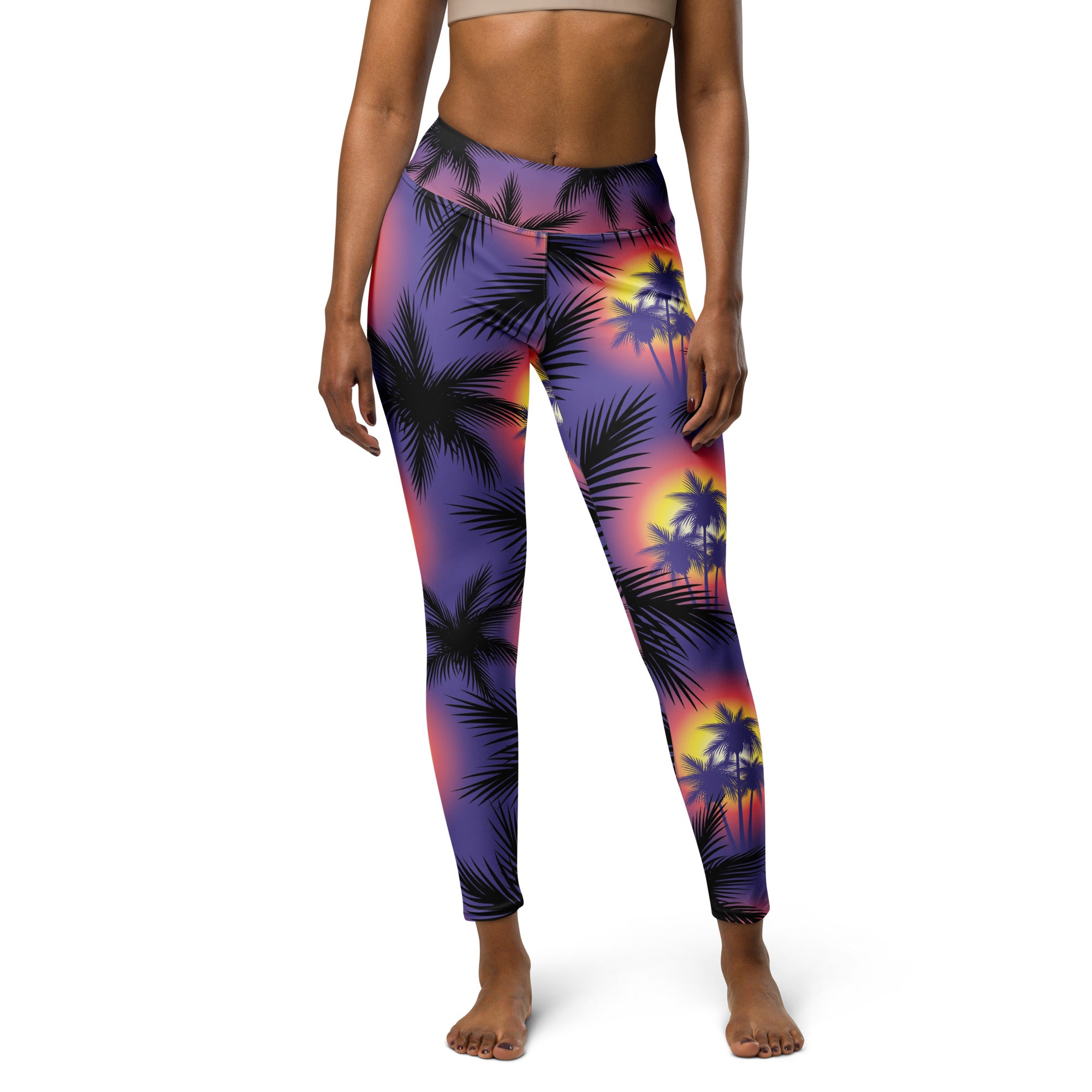 Yoga Leggings Sunset Boulevard