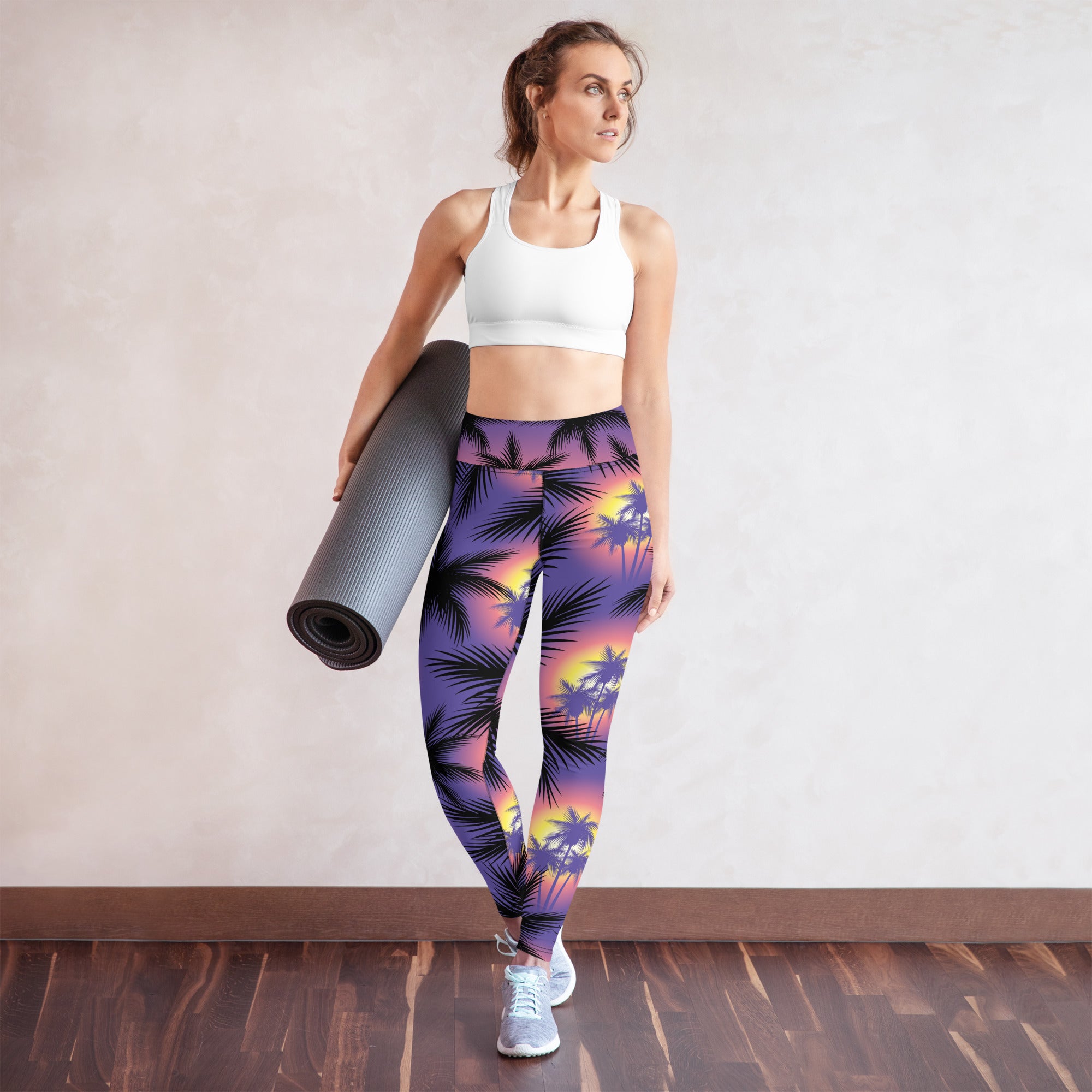 Yoga Leggings Sunset Boulevard