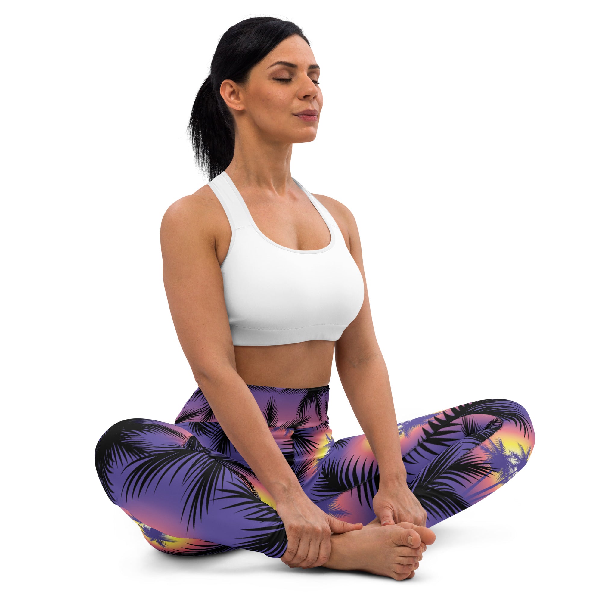 Yoga Leggings Sunset Boulevard