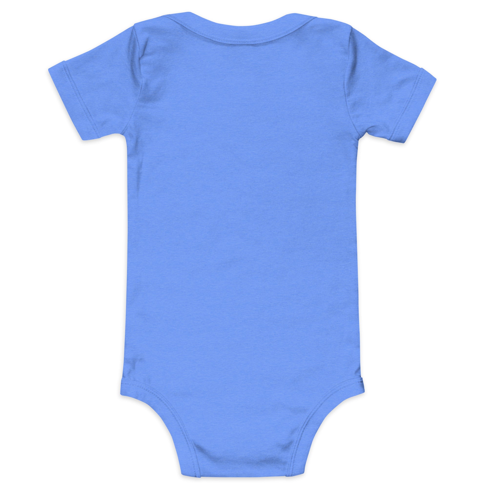 Baby short sleeve one piece Octopus Blue