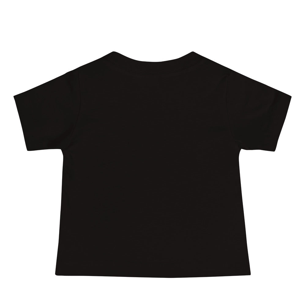 T-shirt pour bébé Viva la Rebolochon sur fond noir