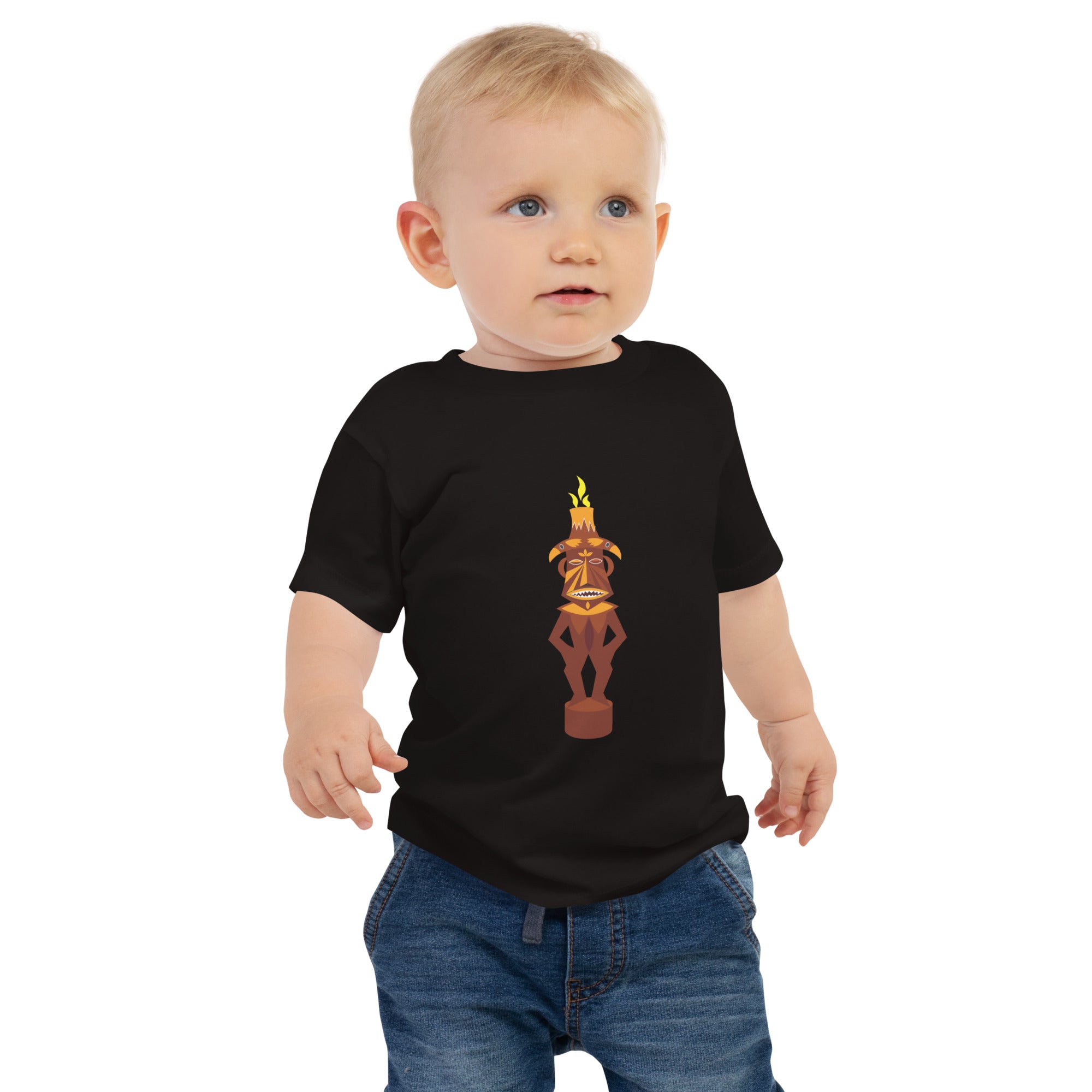 T-shirt pour bébé Pele Tiki God