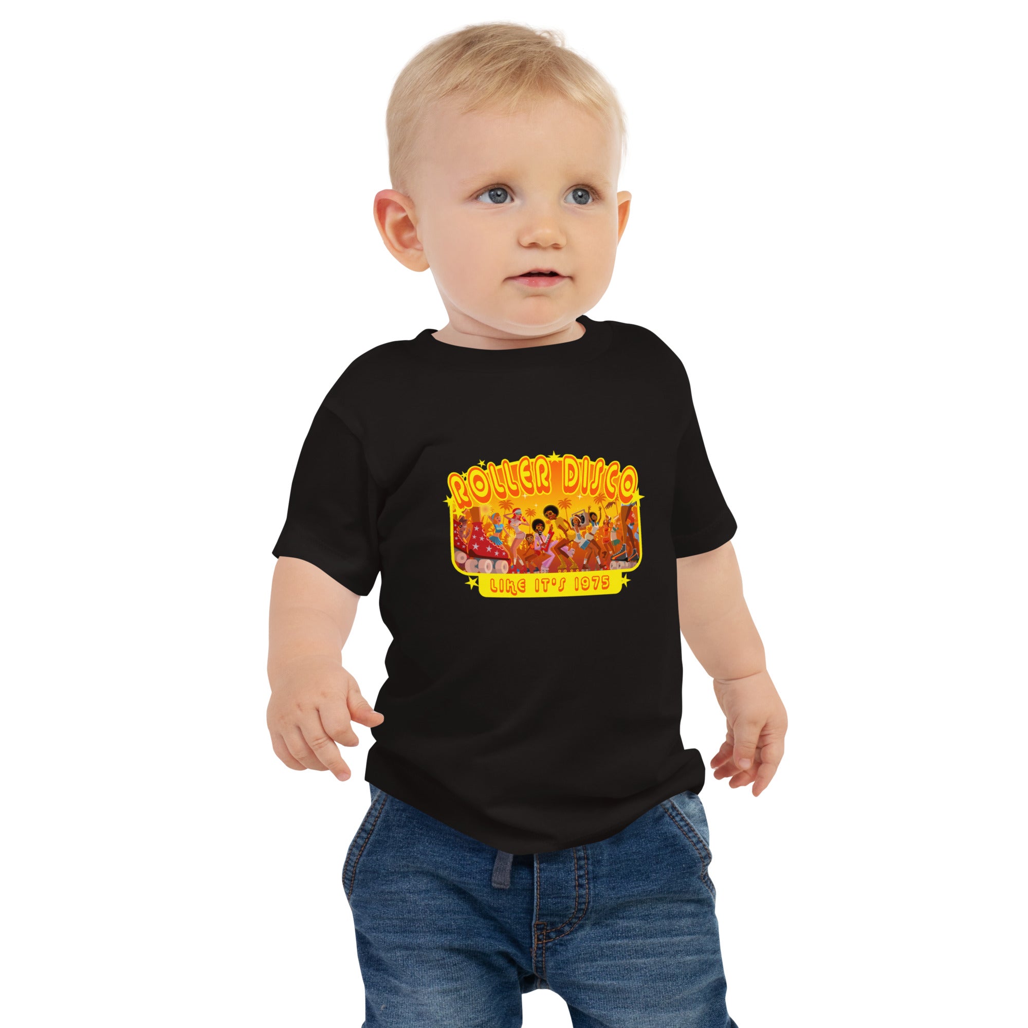 T-shirt pour bébé Roller Disco 1975