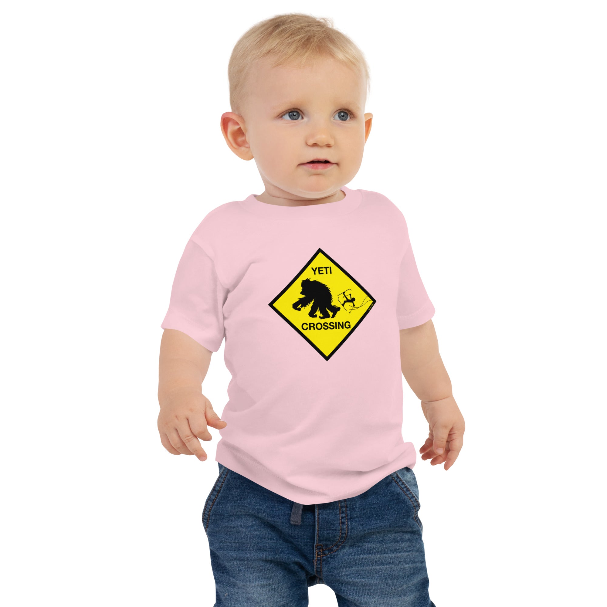 T-shirt pour bébé Yeti Crossing