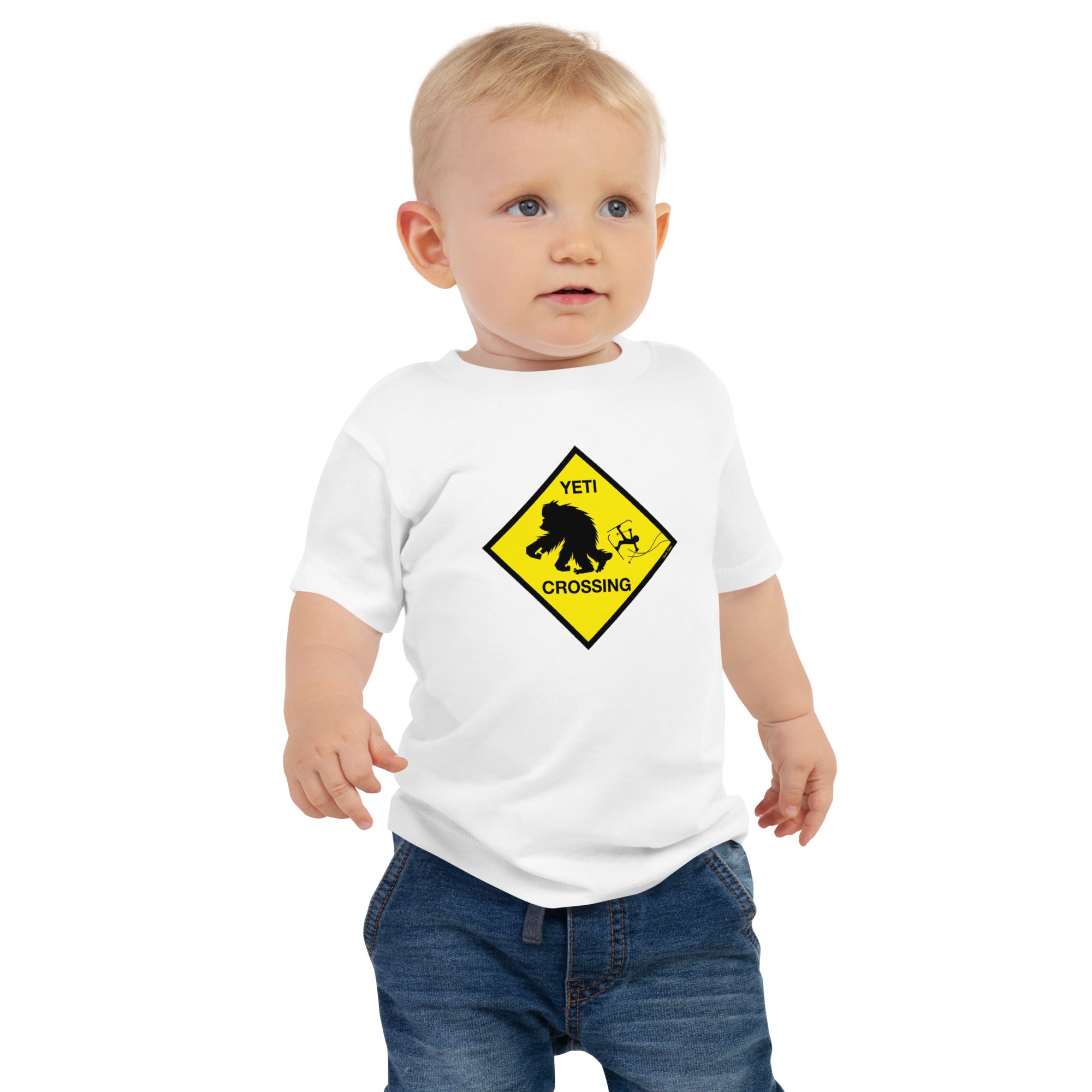 T-shirt pour bébé Yeti Crossing