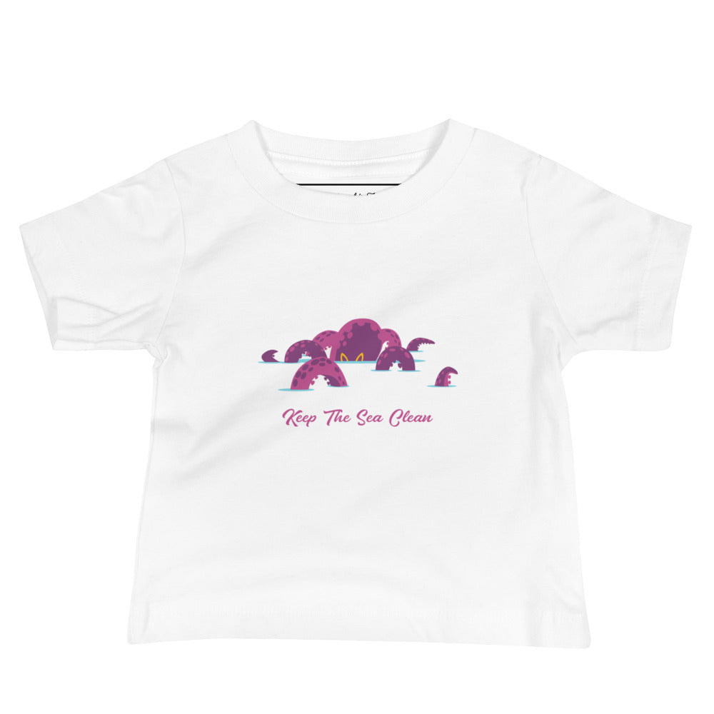 T-shirt pour bébé Octopus Purple