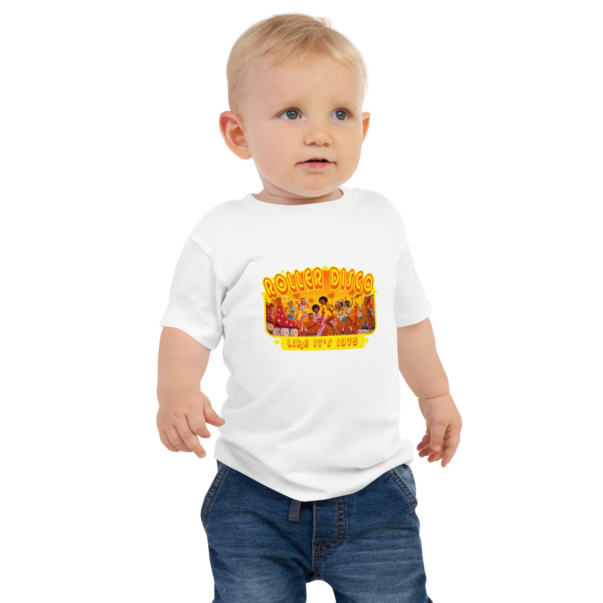 T-shirt pour bébé Roller Disco 1975