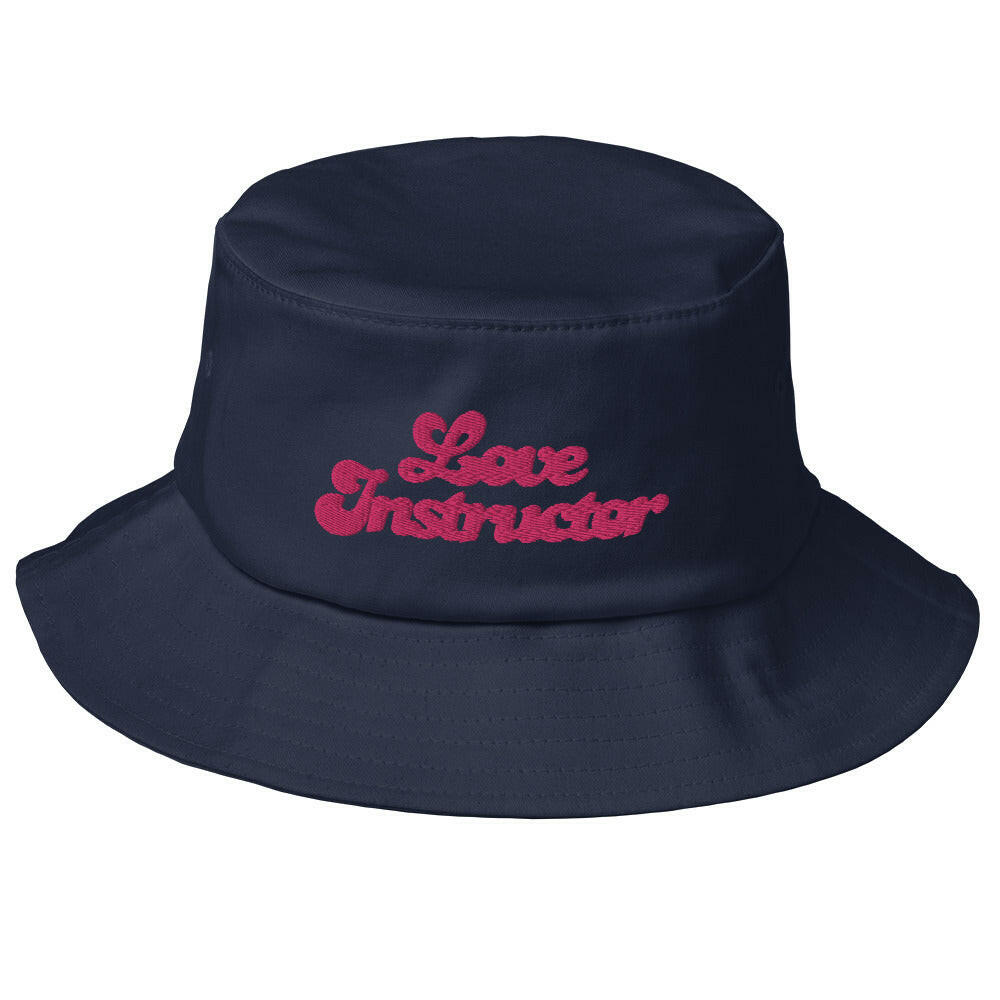 Old School Bucket Hat Love instructor