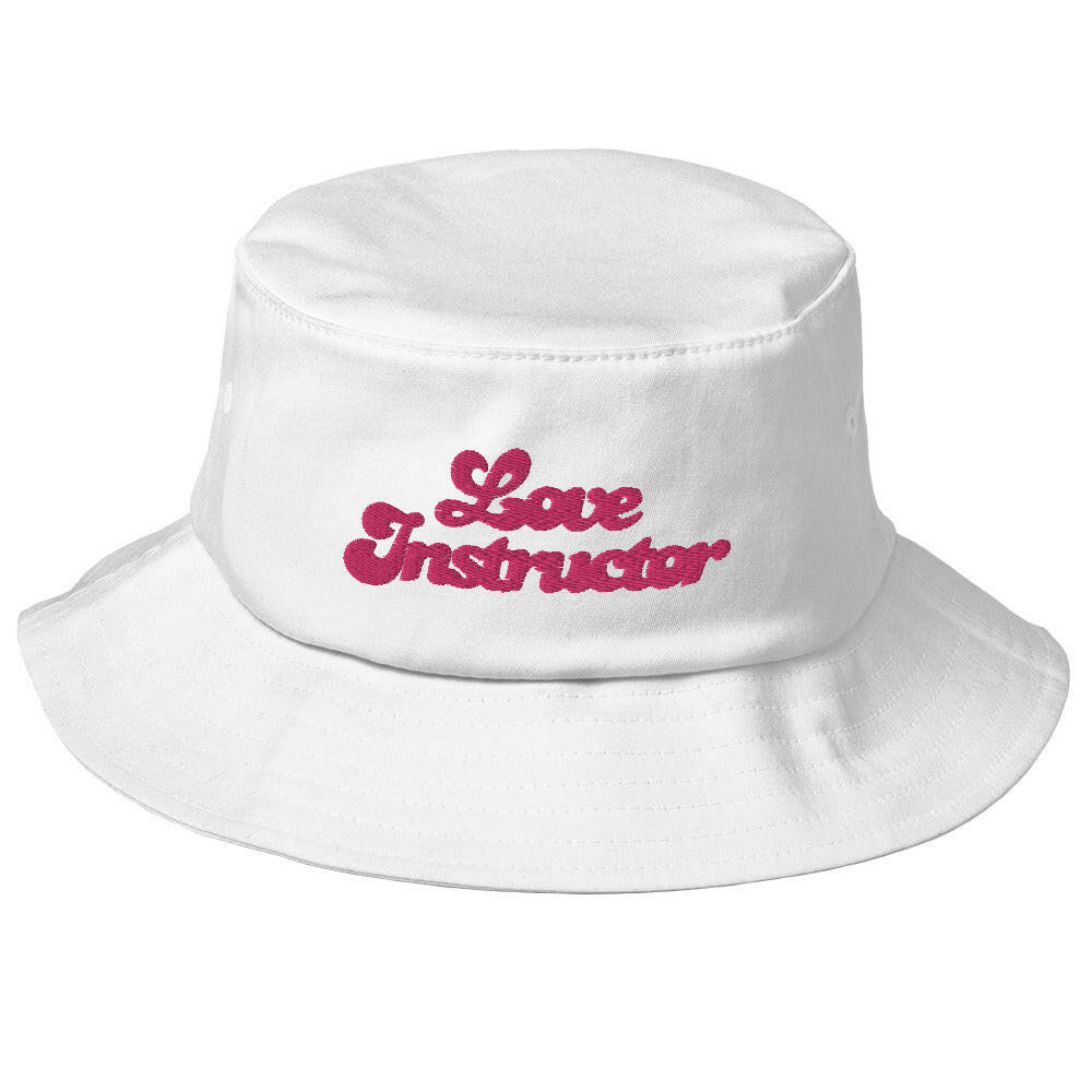 Old School Bucket Hat Love instructor