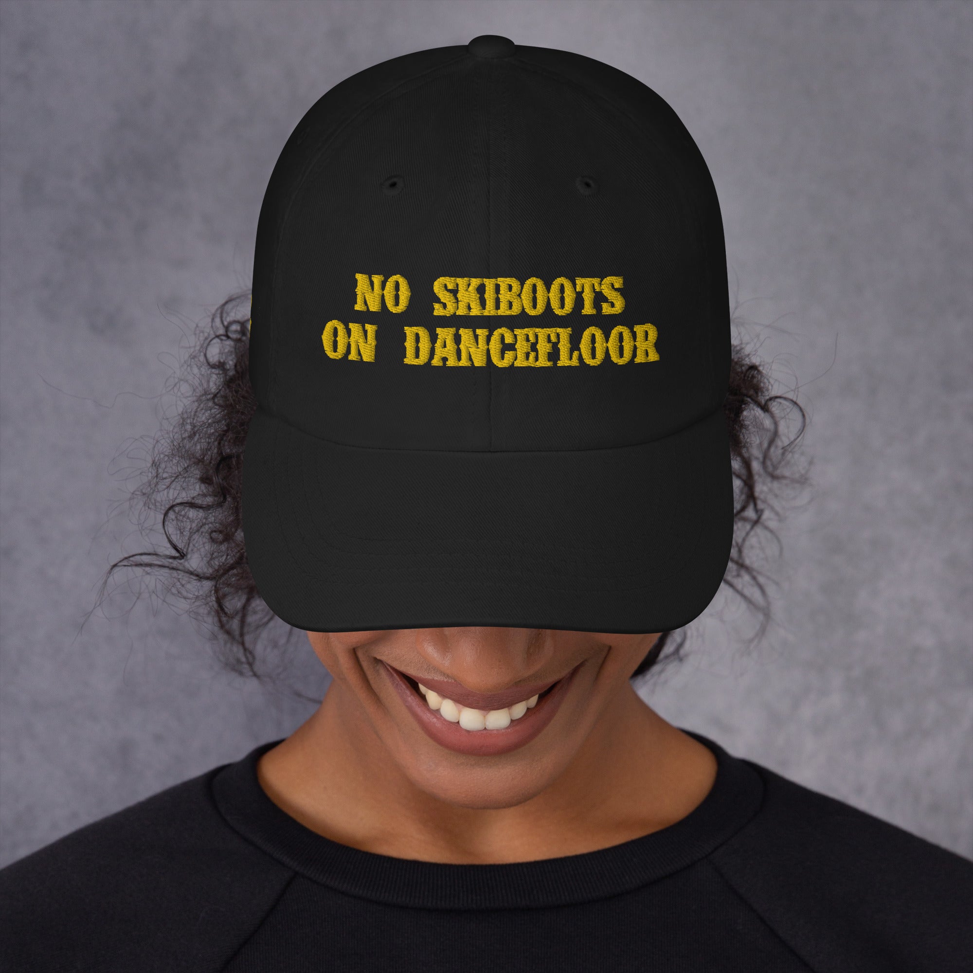 Dad hat No Skiboots on Dancefloor Gold (3 sides)