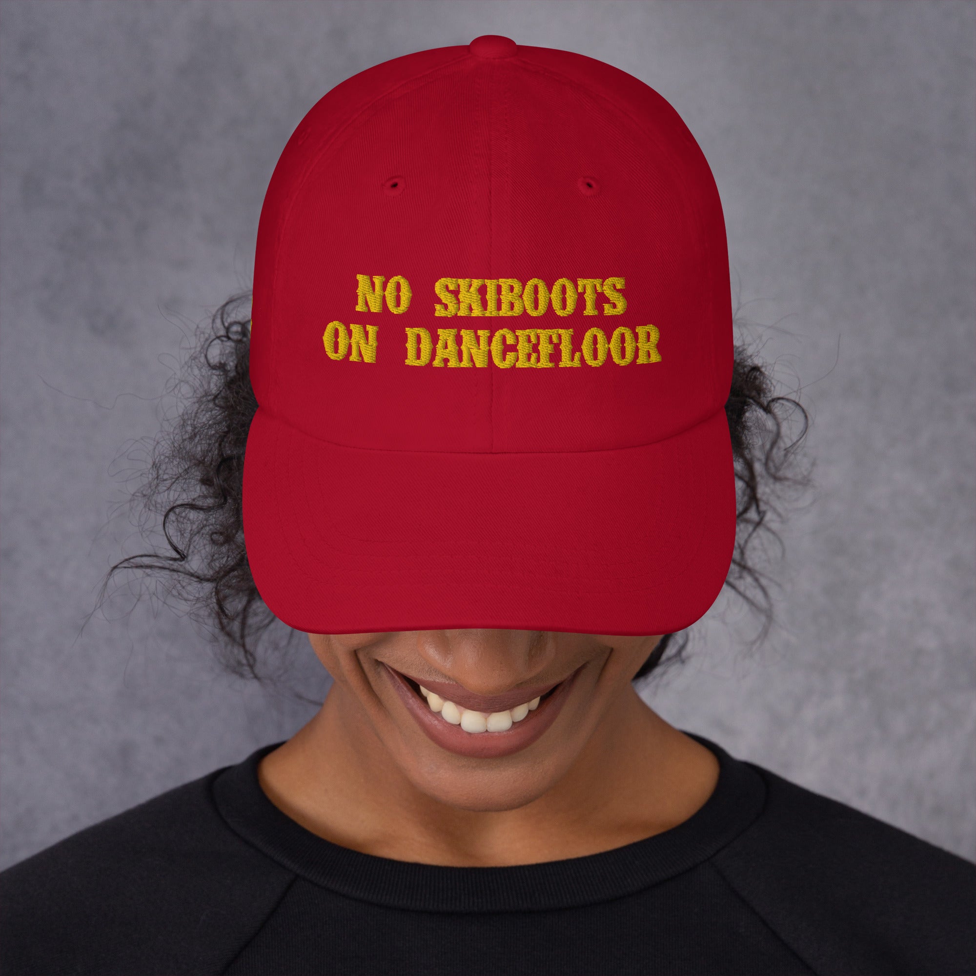 Dad hat No Skiboots on Dancefloor Gold (3 sides)