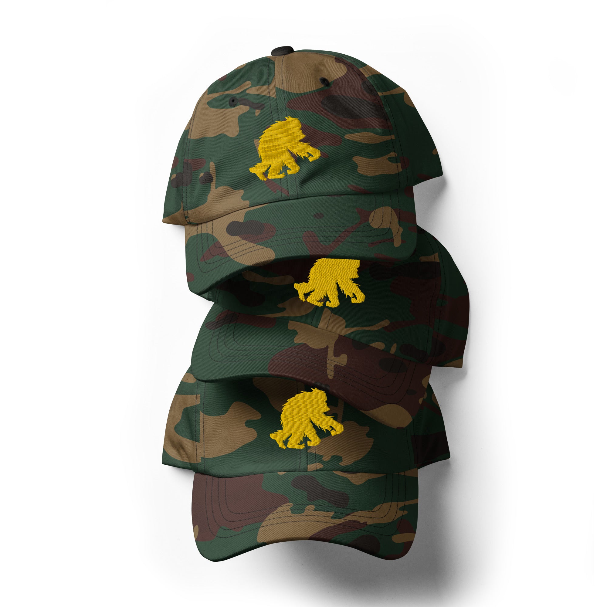 Camo Dad hat Golden Yeti