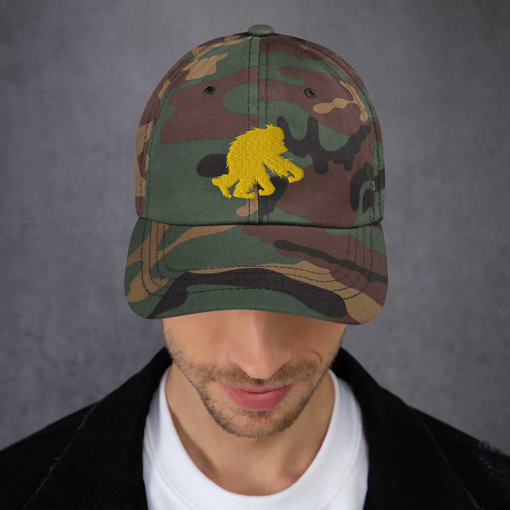 Camo Dad hat Golden Yeti