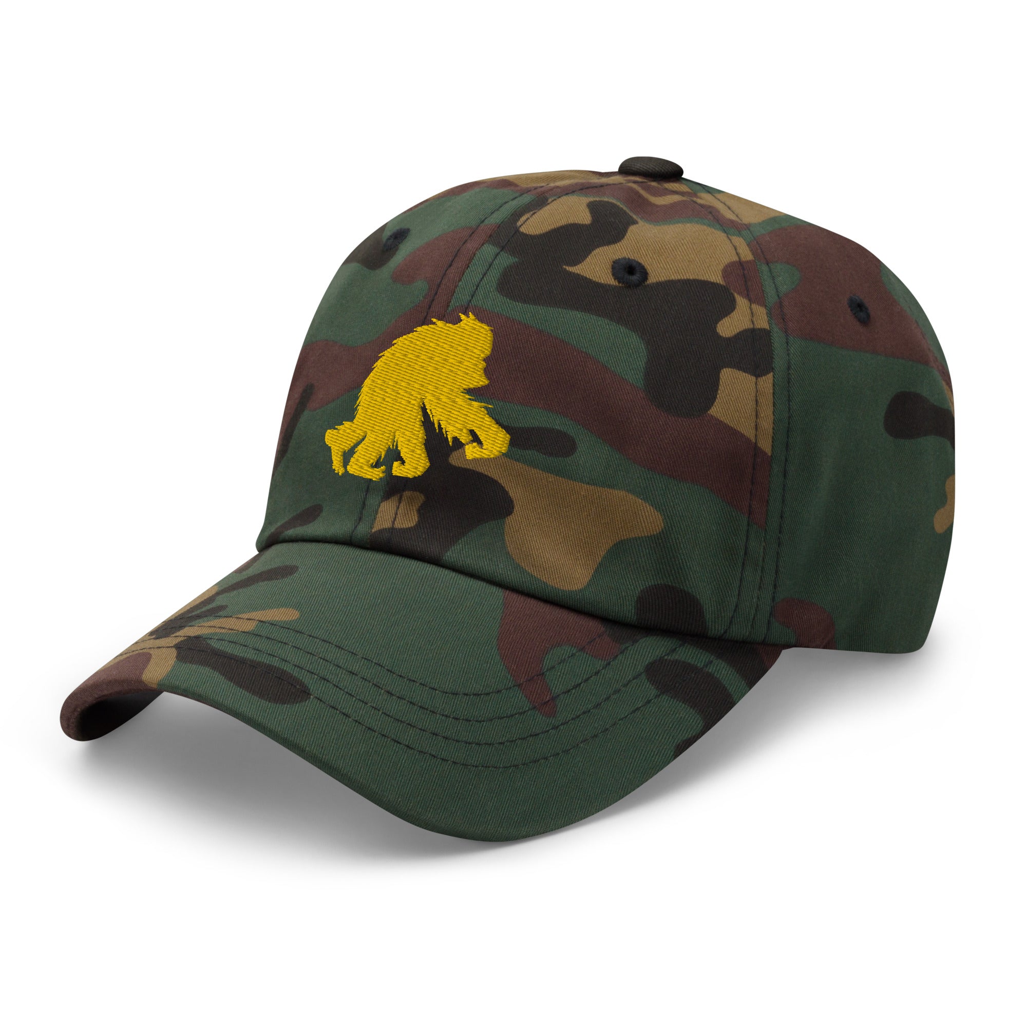 Camo Dad hat Golden Yeti