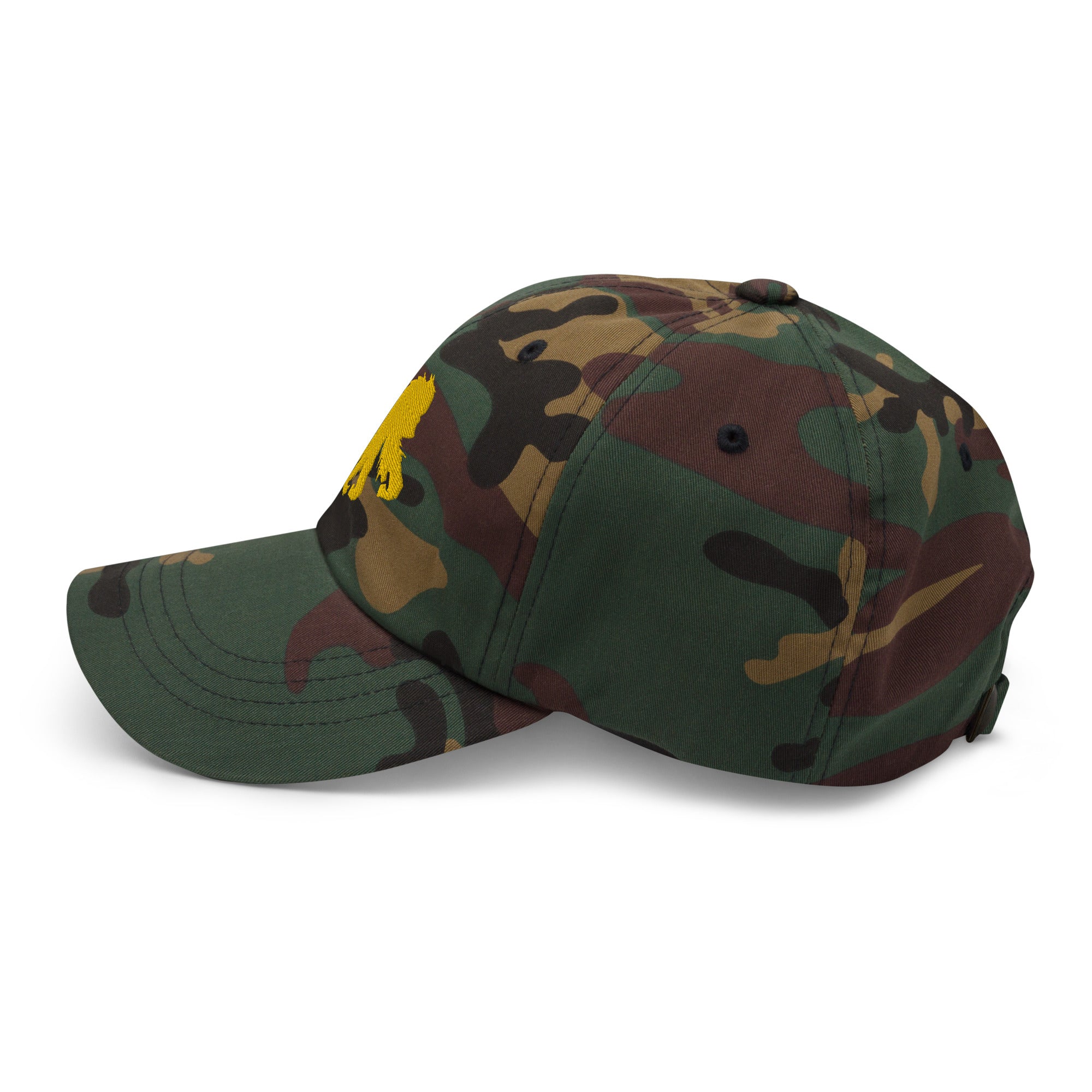 Camo Dad hat Golden Yeti