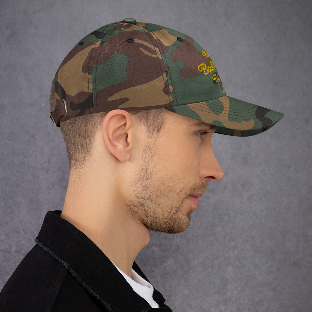 Casquette de Baseball camouflage Make Bouillabaisse Not War