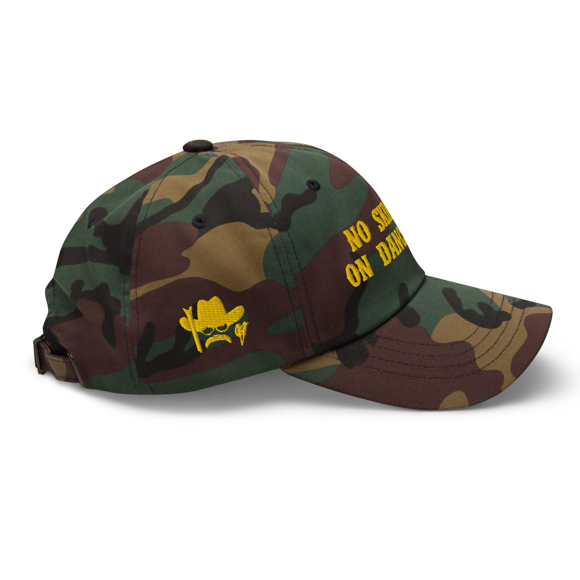 Camo Dad hat No Skiboots on Dancefloor (3 sides)