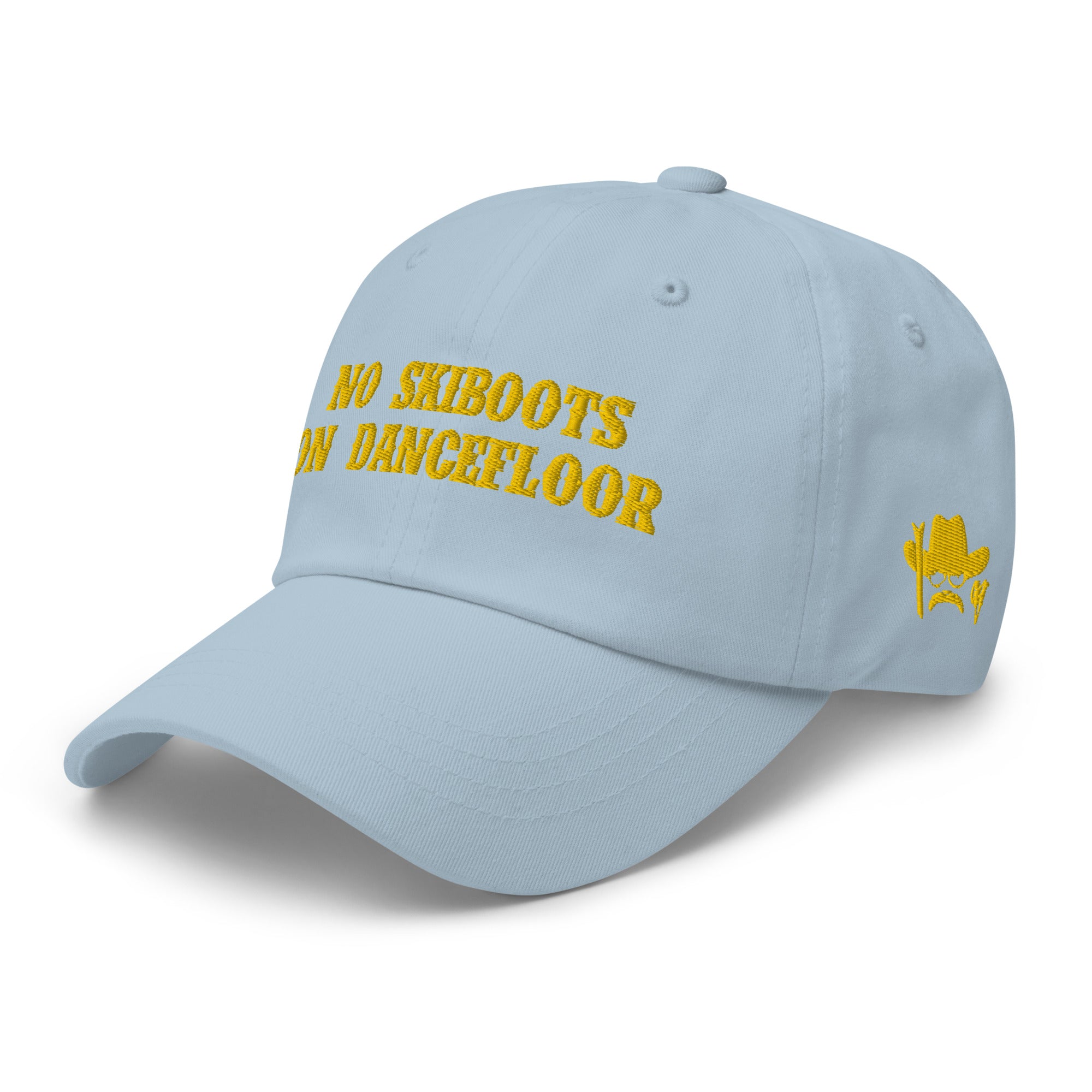 Casquette de baseball No Skiboots on Dancefloor Gold (3 sides)