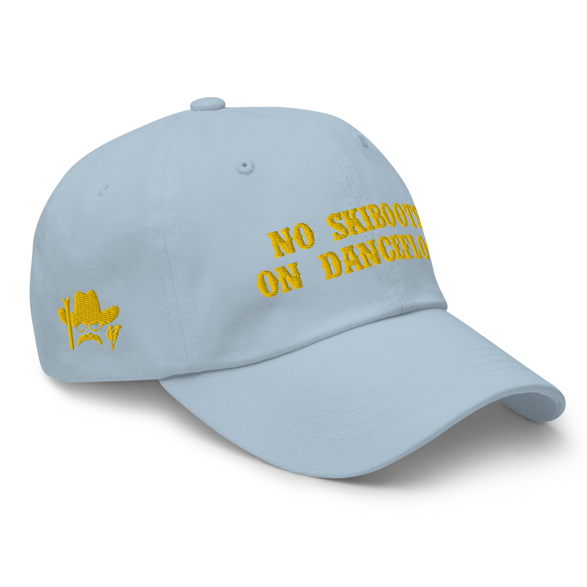 Casquette de baseball No Skiboots on Dancefloor Gold (3 sides)