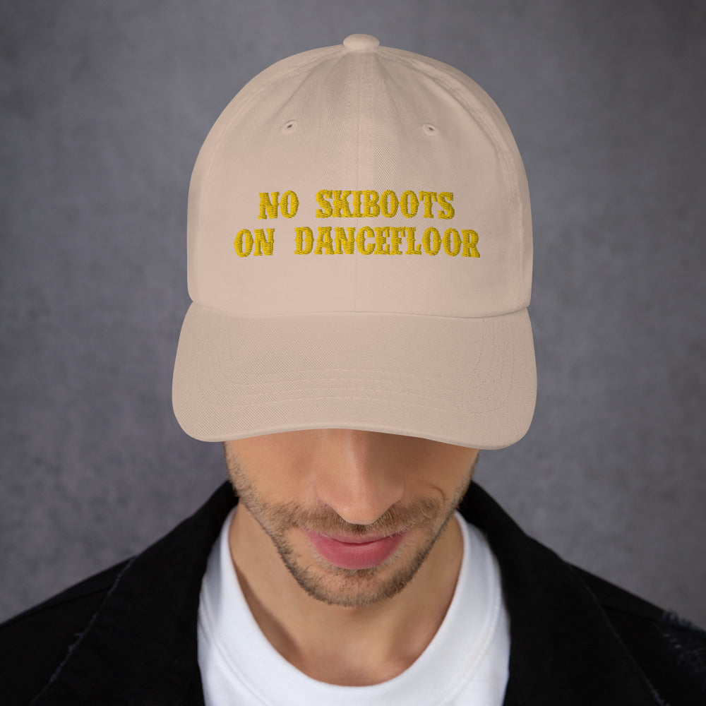 Dad hat No Skiboots on Dancefloor Gold (3 sides)