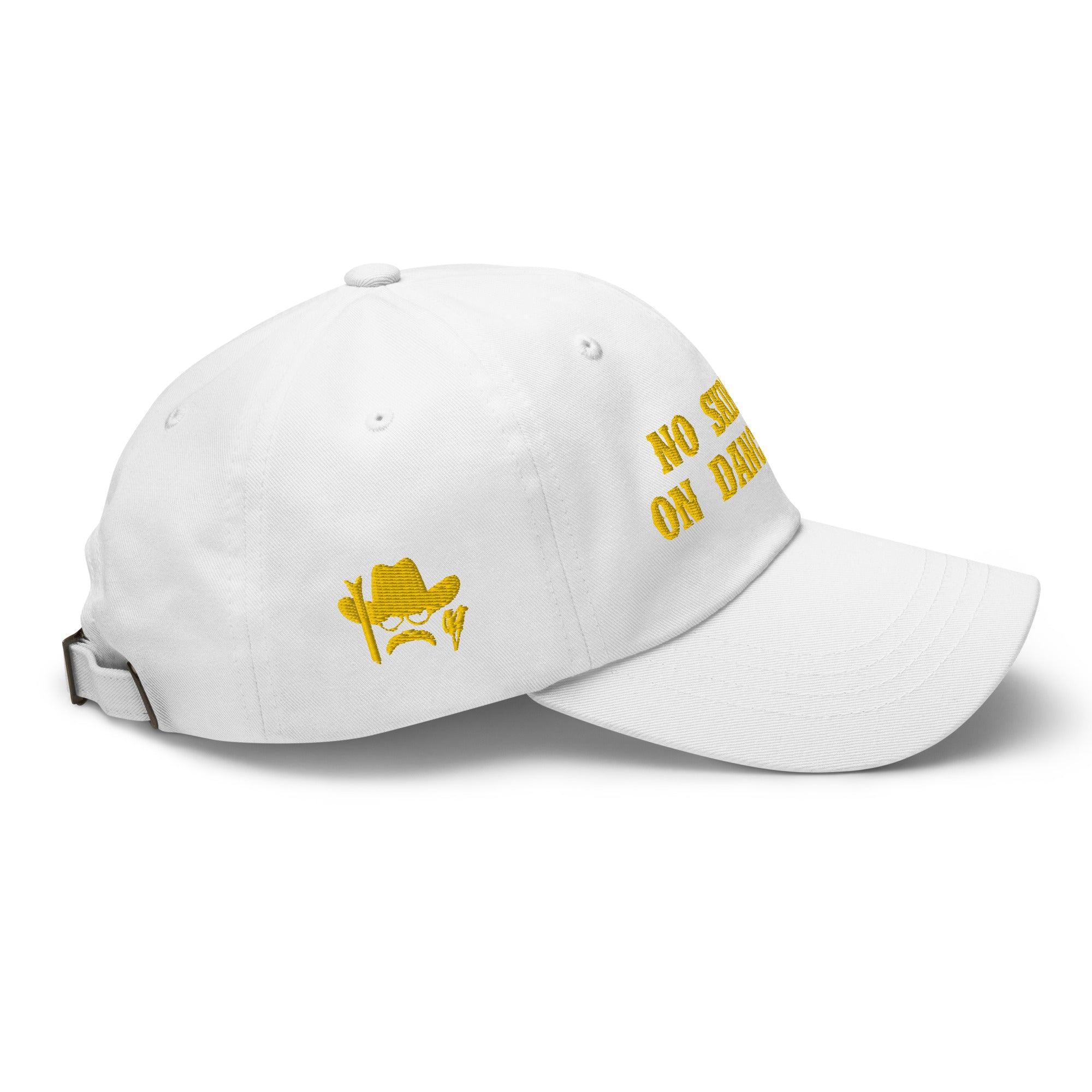 Casquette de baseball No Skiboots on Dancefloor Gold (3 sides)