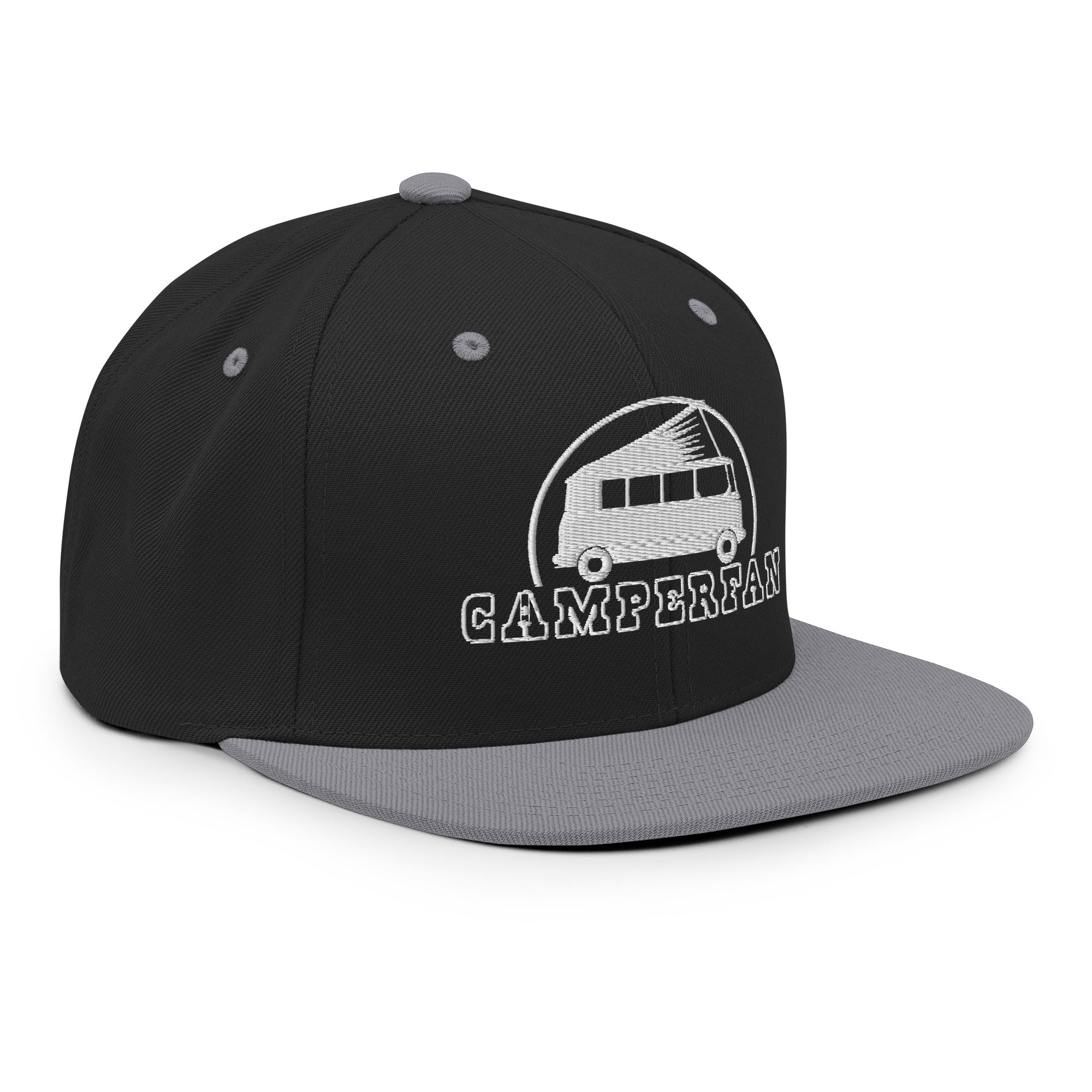 Casquette Snapback Wool Blend bicolore Camperfan white