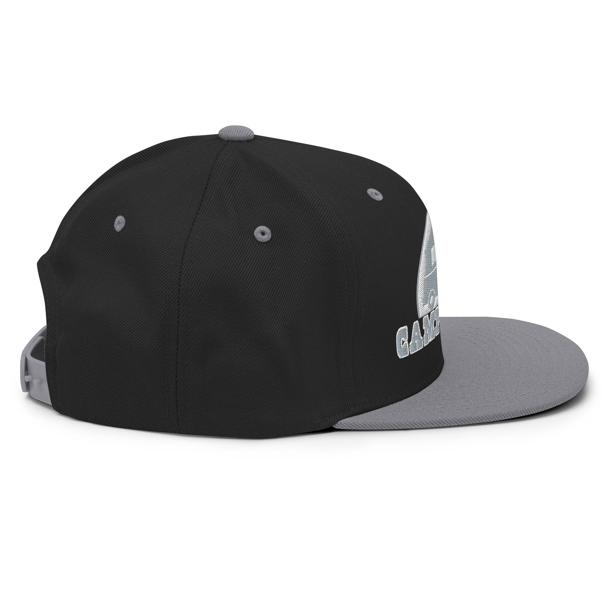 Two-Tone Snapback Wool Blend Cap Camperfan grey/white