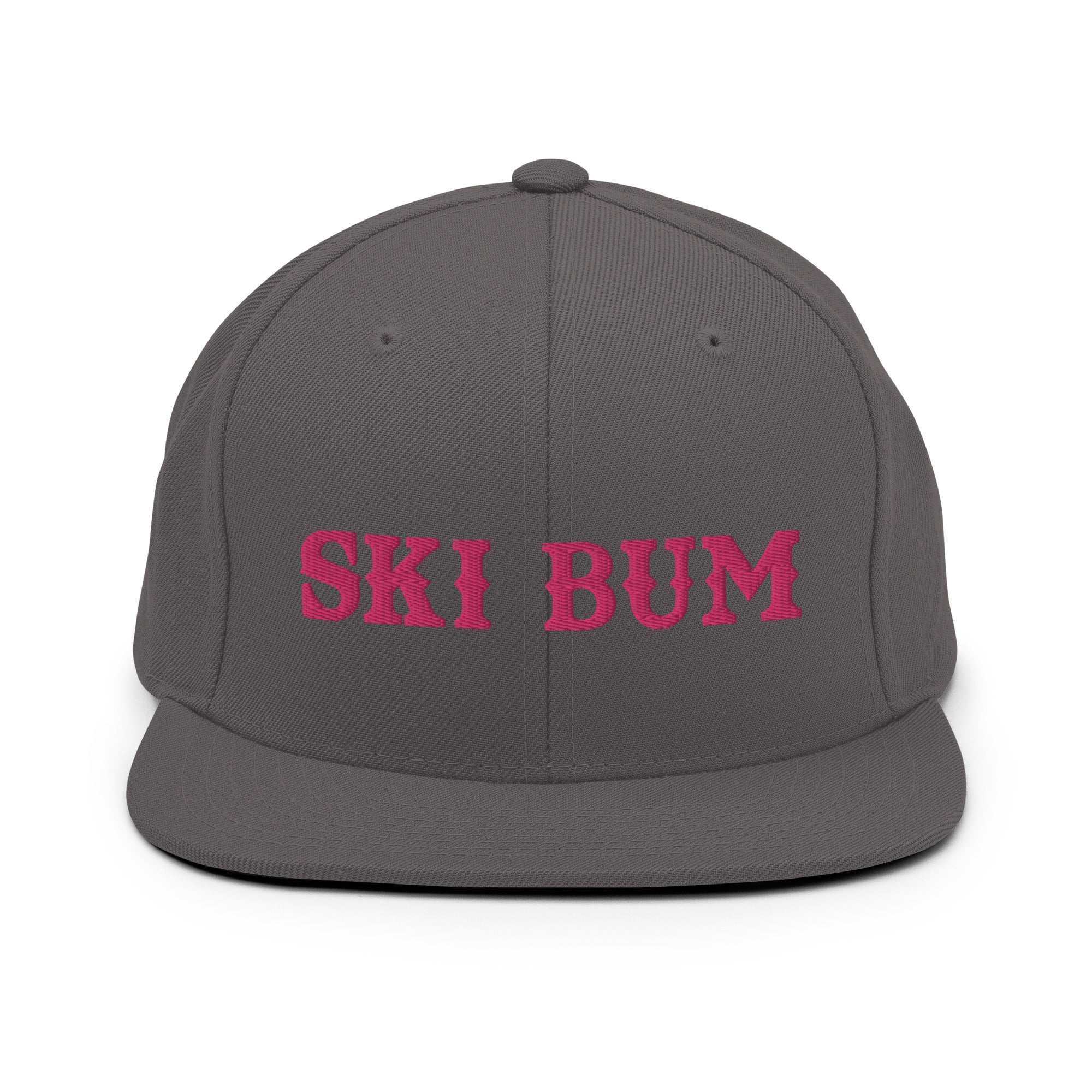 Casquette Snapback Wool Blend Ski Bum Flamingo