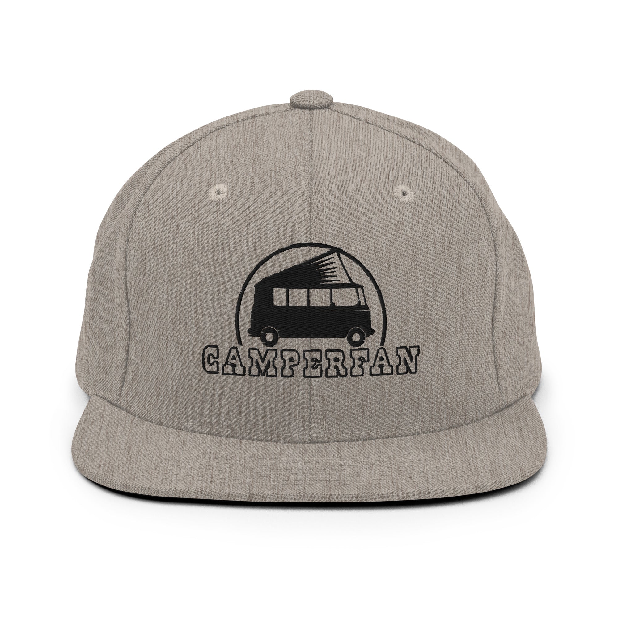 Casquette Snapback Wool Blend bicolore Camperfan black