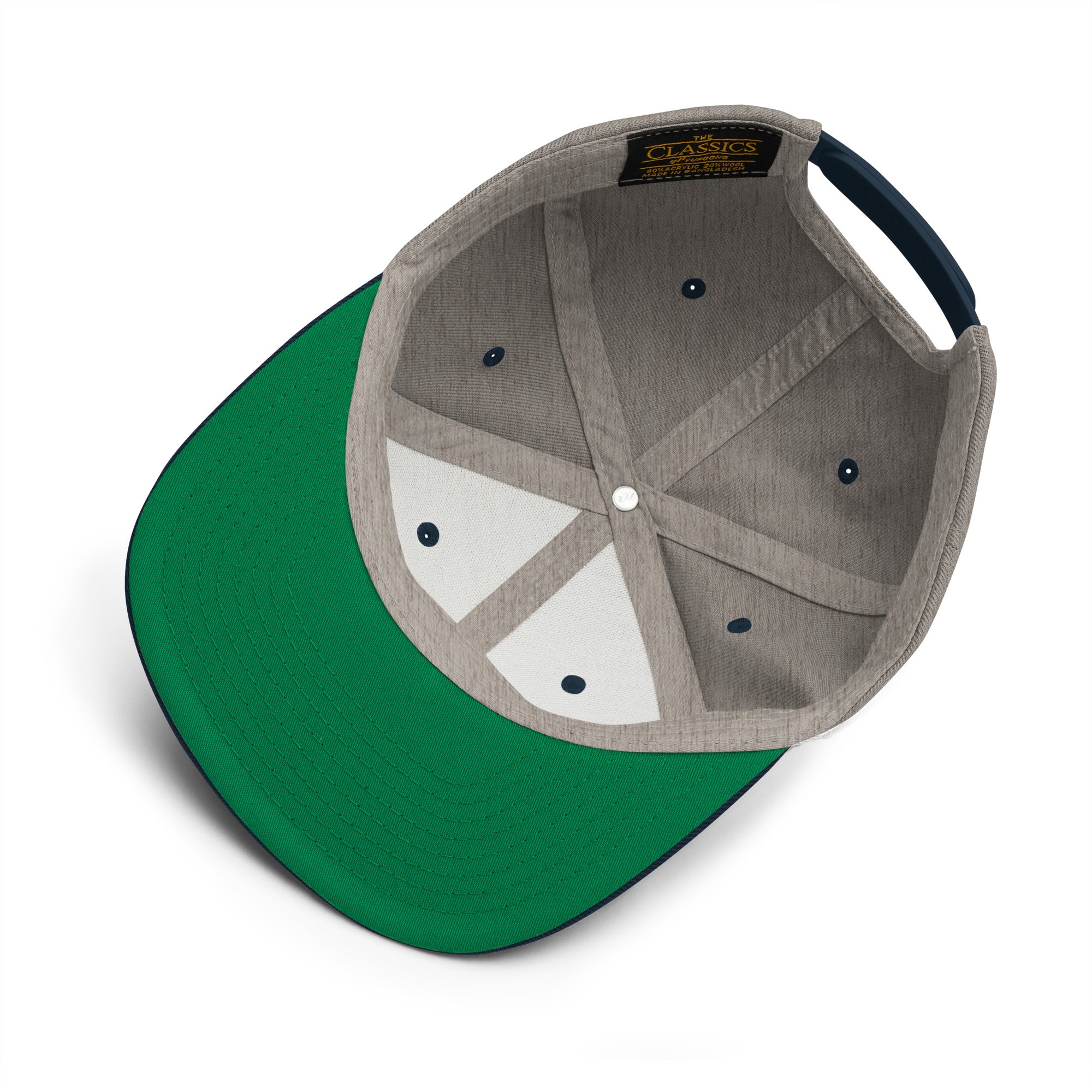 Casquette Snapback Wool Blend bicolore Home is where you park it Navy