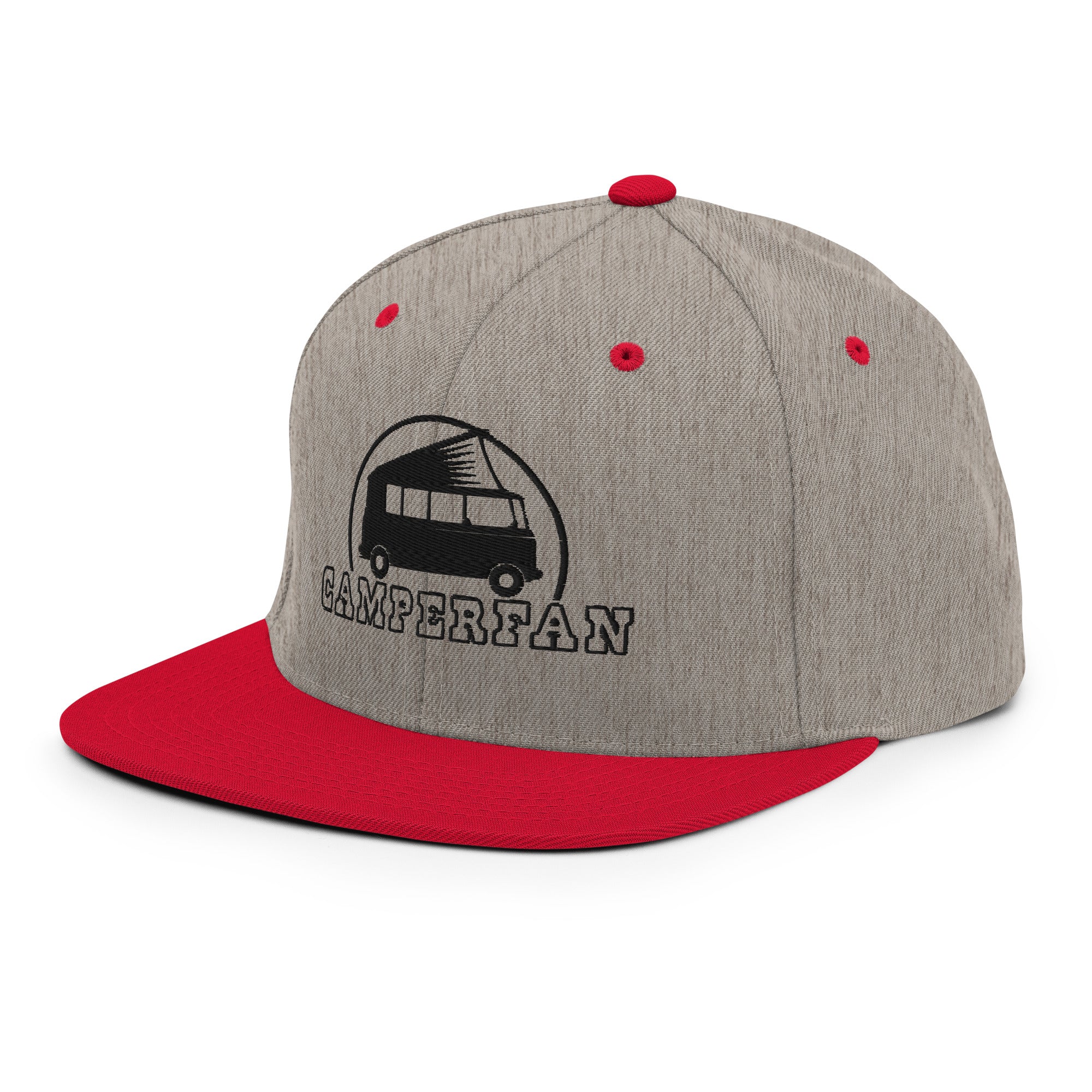 Casquette Snapback Wool Blend bicolore Camperfan black