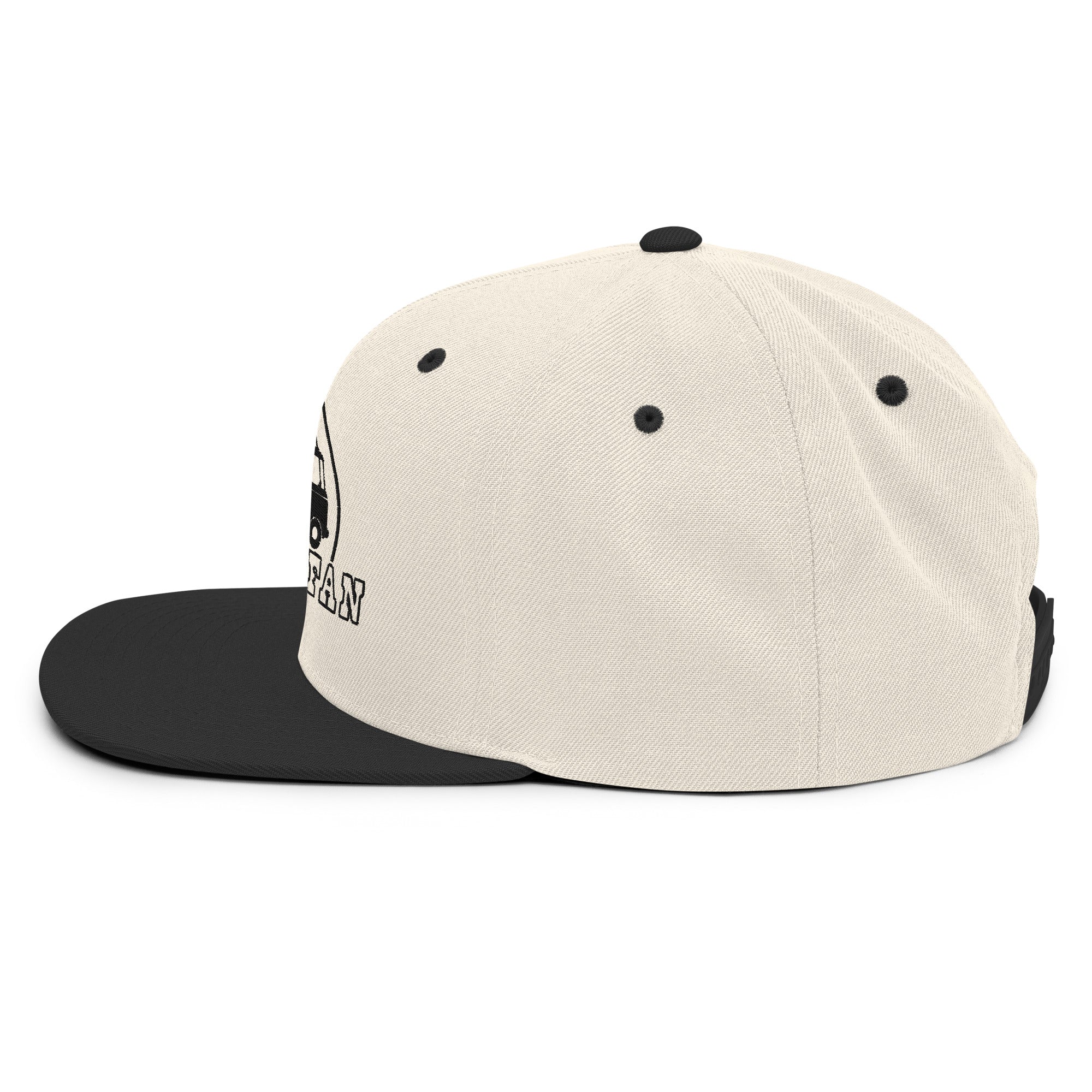 Casquette Snapback Wool Blend bicolore Camperfan black