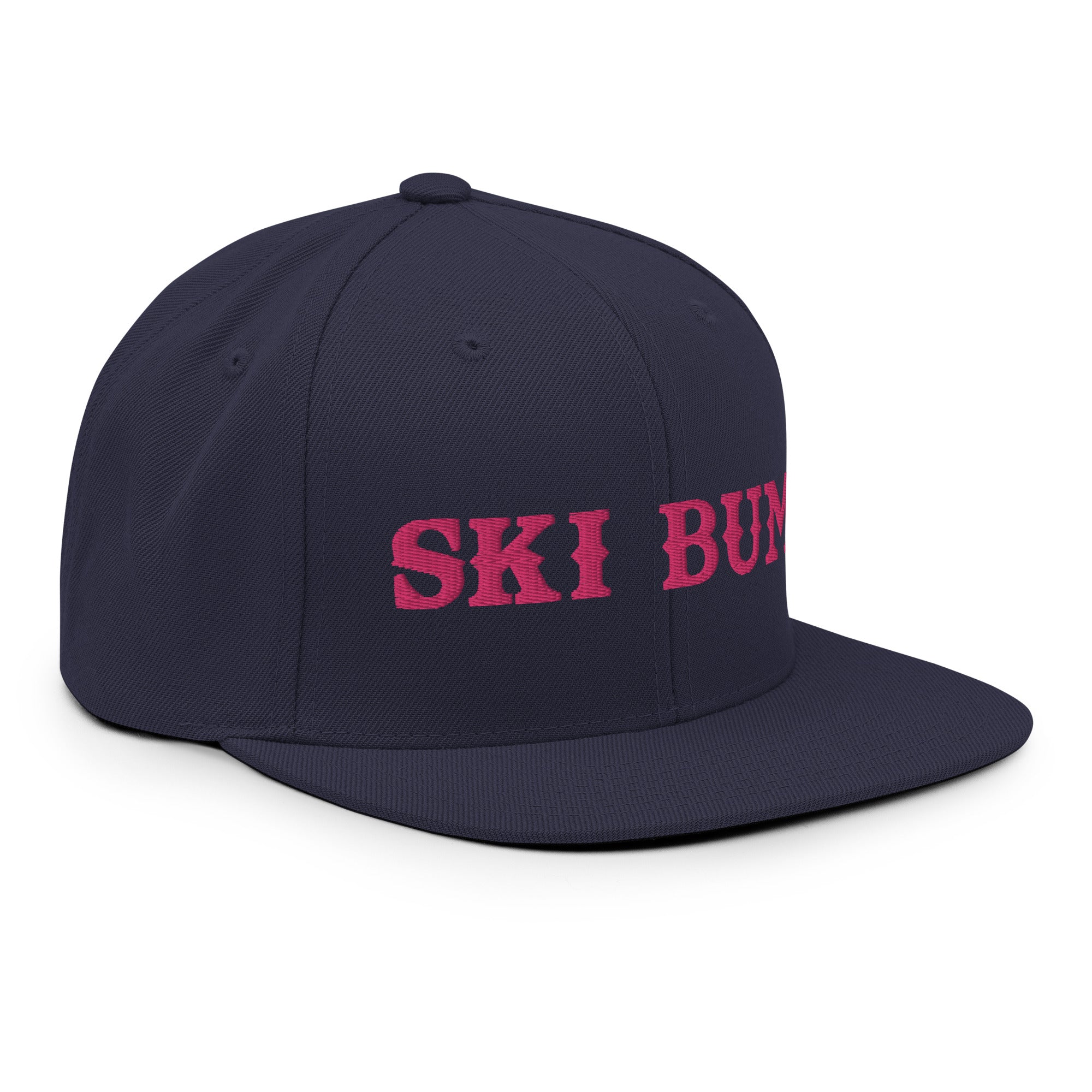 Casquette Snapback Wool Blend Ski Bum Flamingo