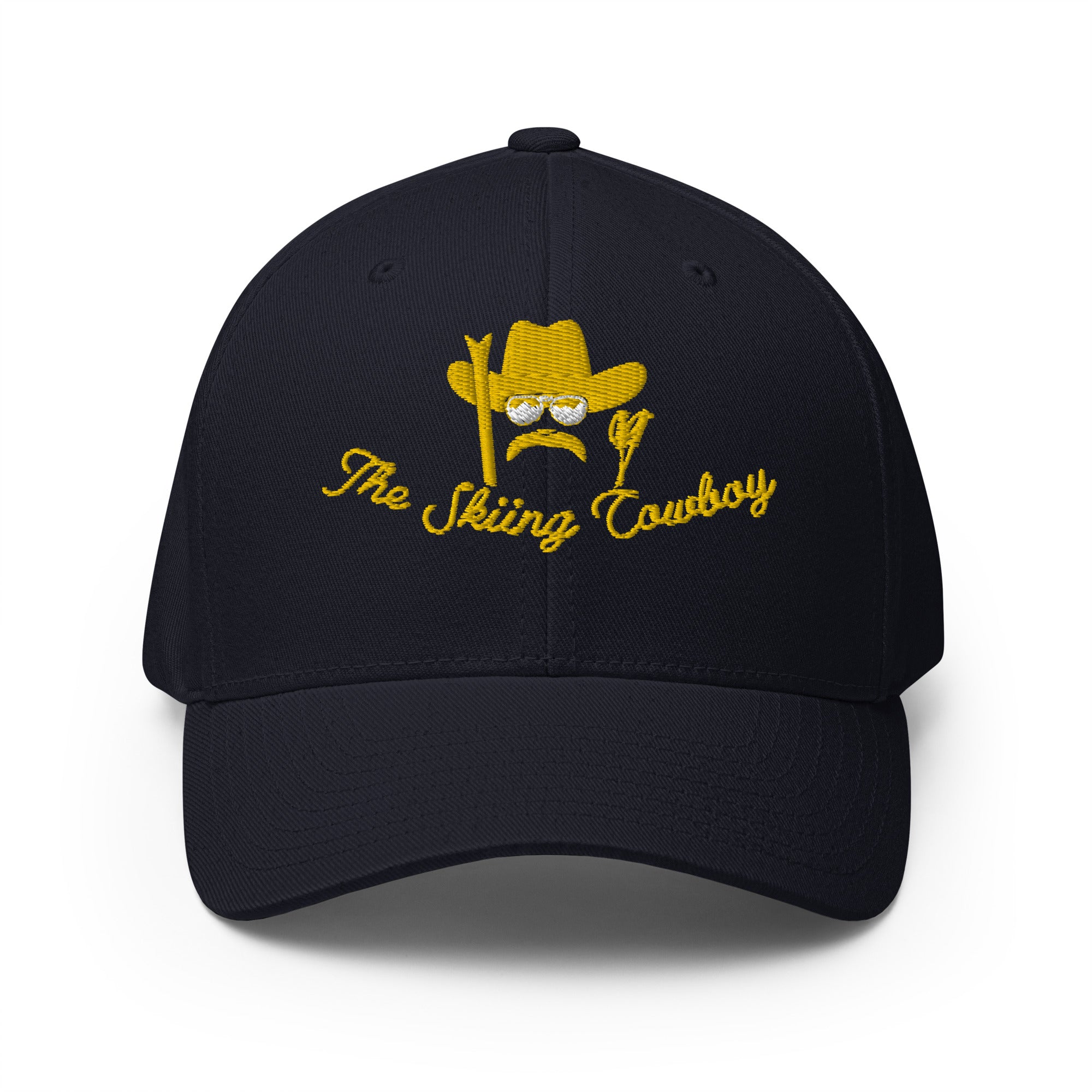 Structured Twill Cap The Skiing Cowboy Gold