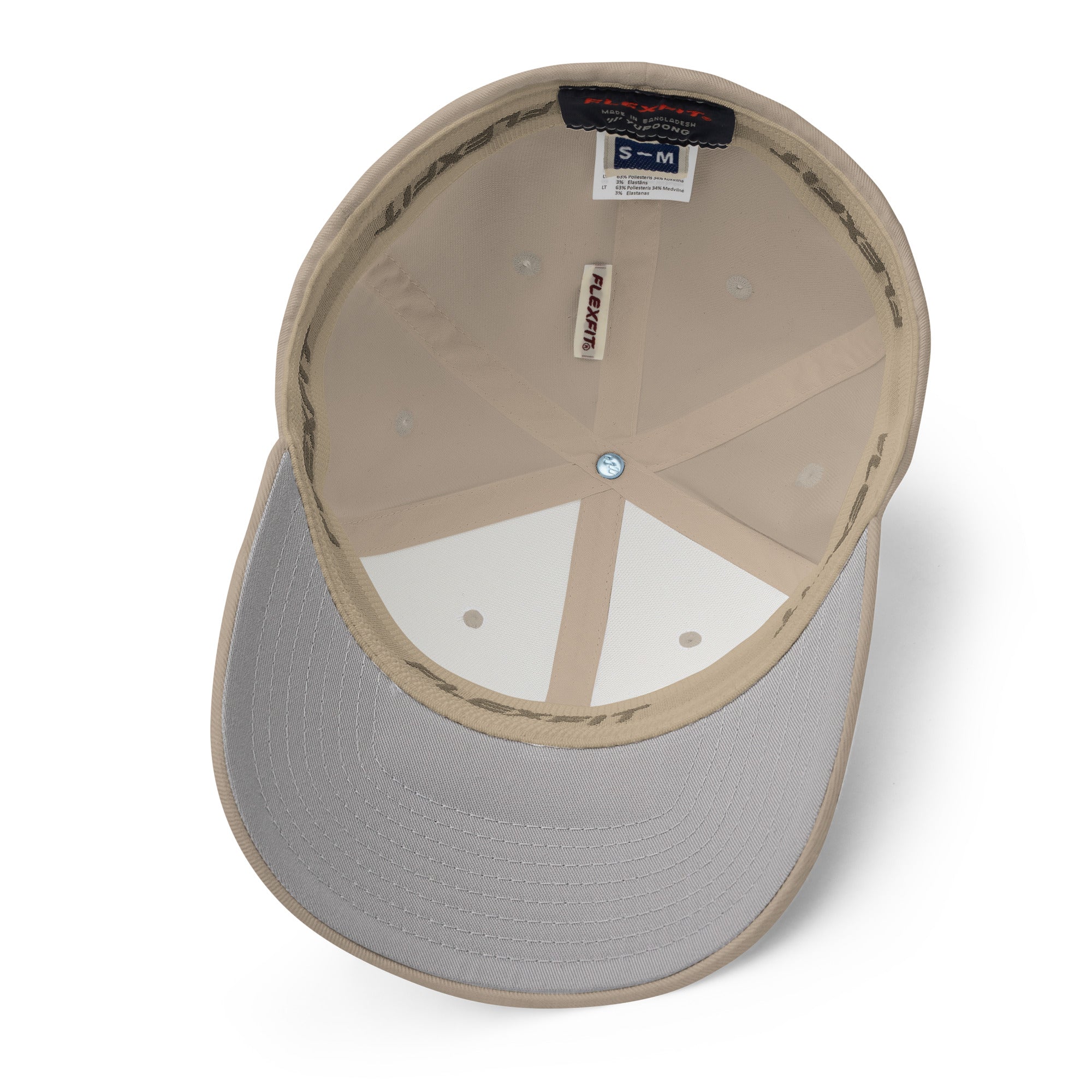 Casquette Structurée en Sergé Gone Camping Gold/White