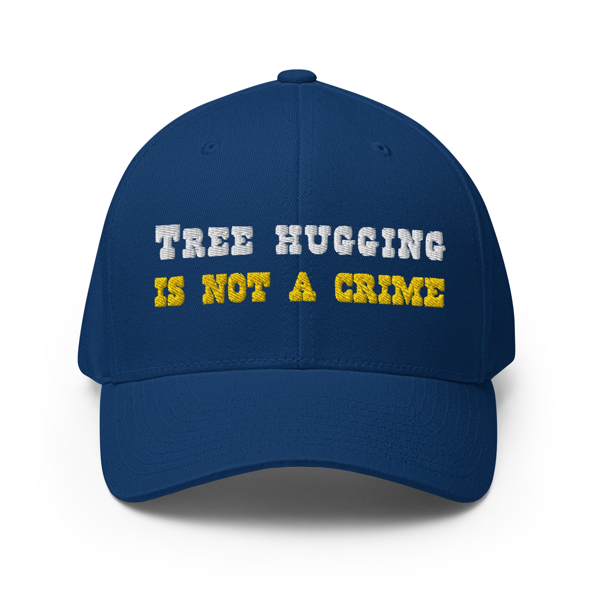 Casquette Structurée en Sergé Tree Hugging is not a crime