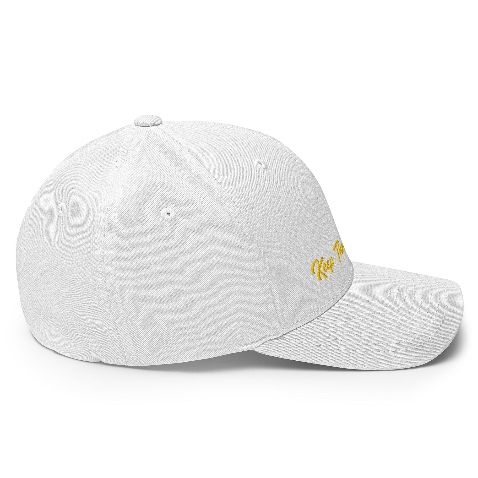 Structured Twill Cap Keep The Sea Clean Gold