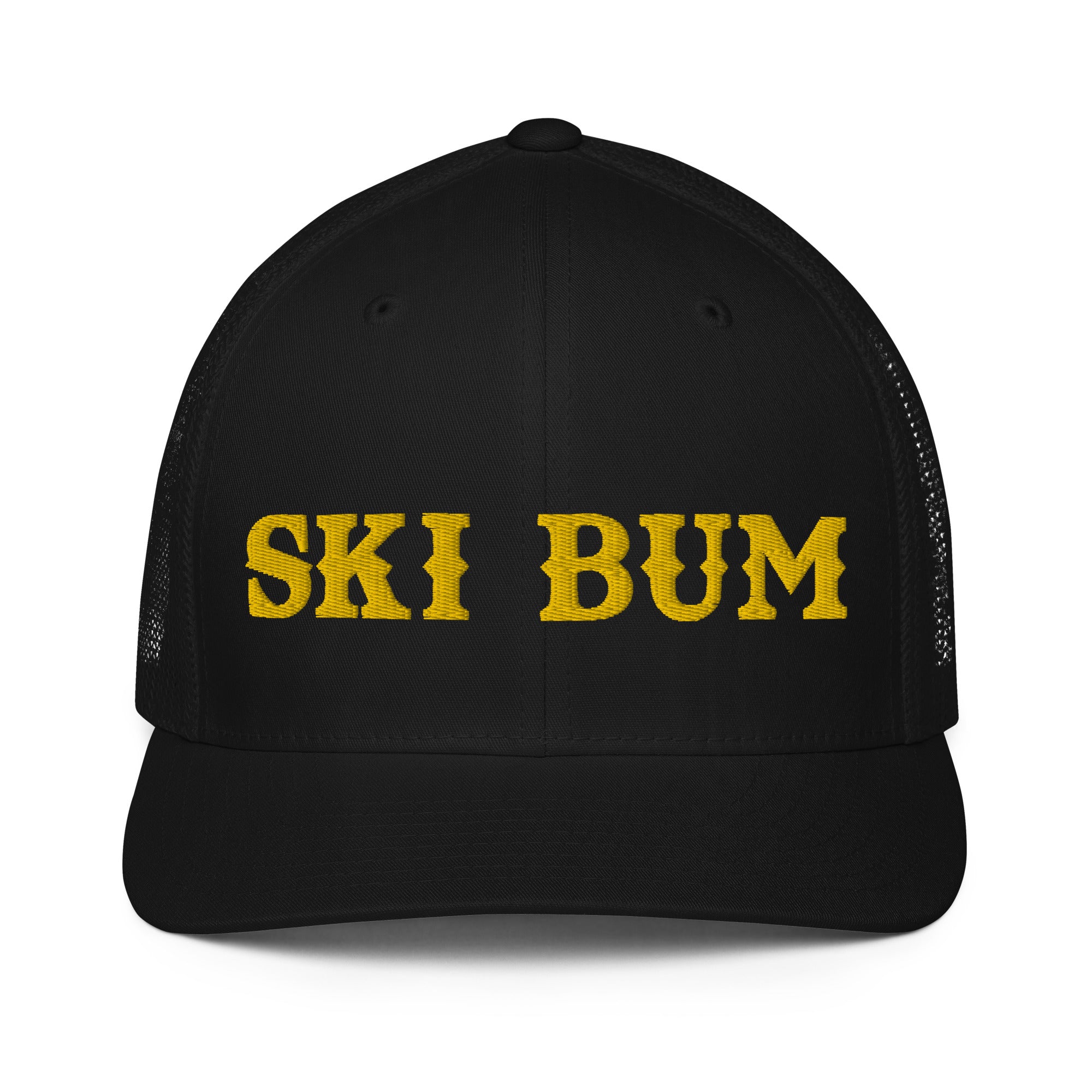 Casquette trucker renforcée Ski Bum Gold 3DPuffy