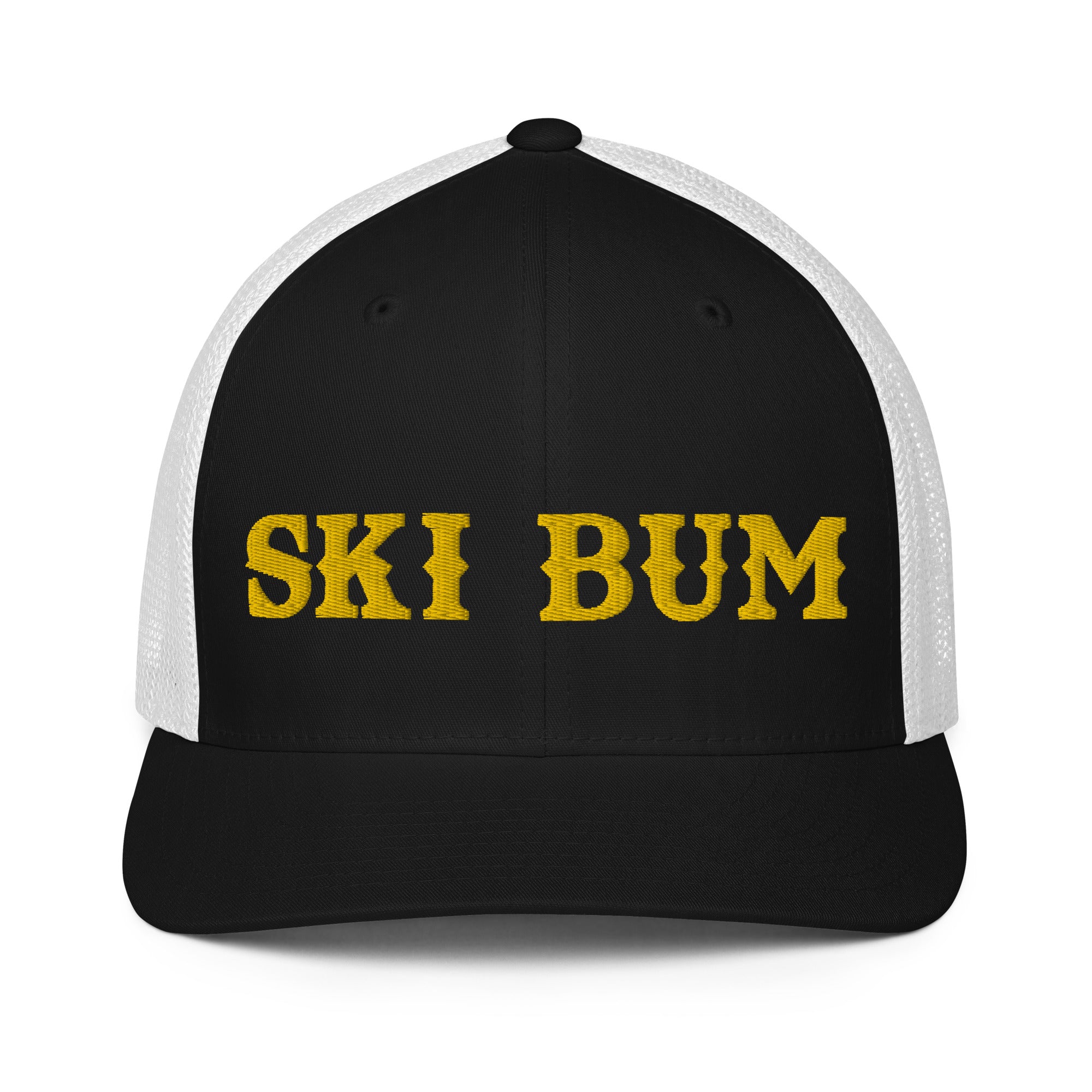 Casquette trucker renforcée Ski Bum Gold 3DPuffy