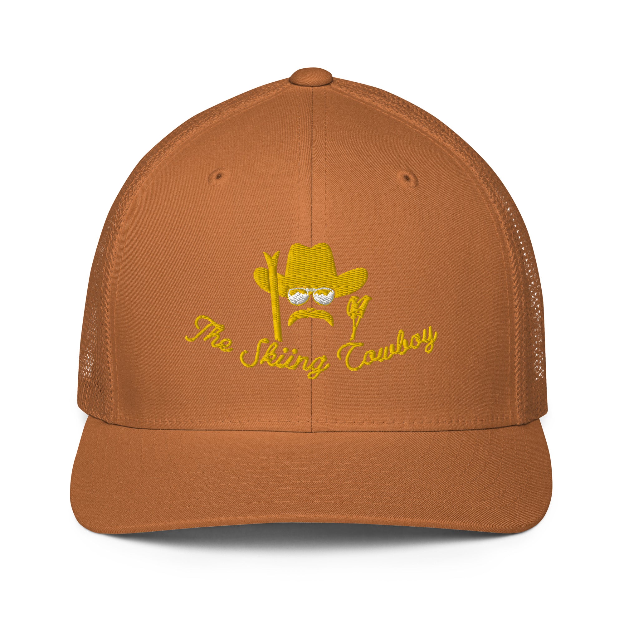 Casquette trucker renforcée The Skiing Cowboy doré