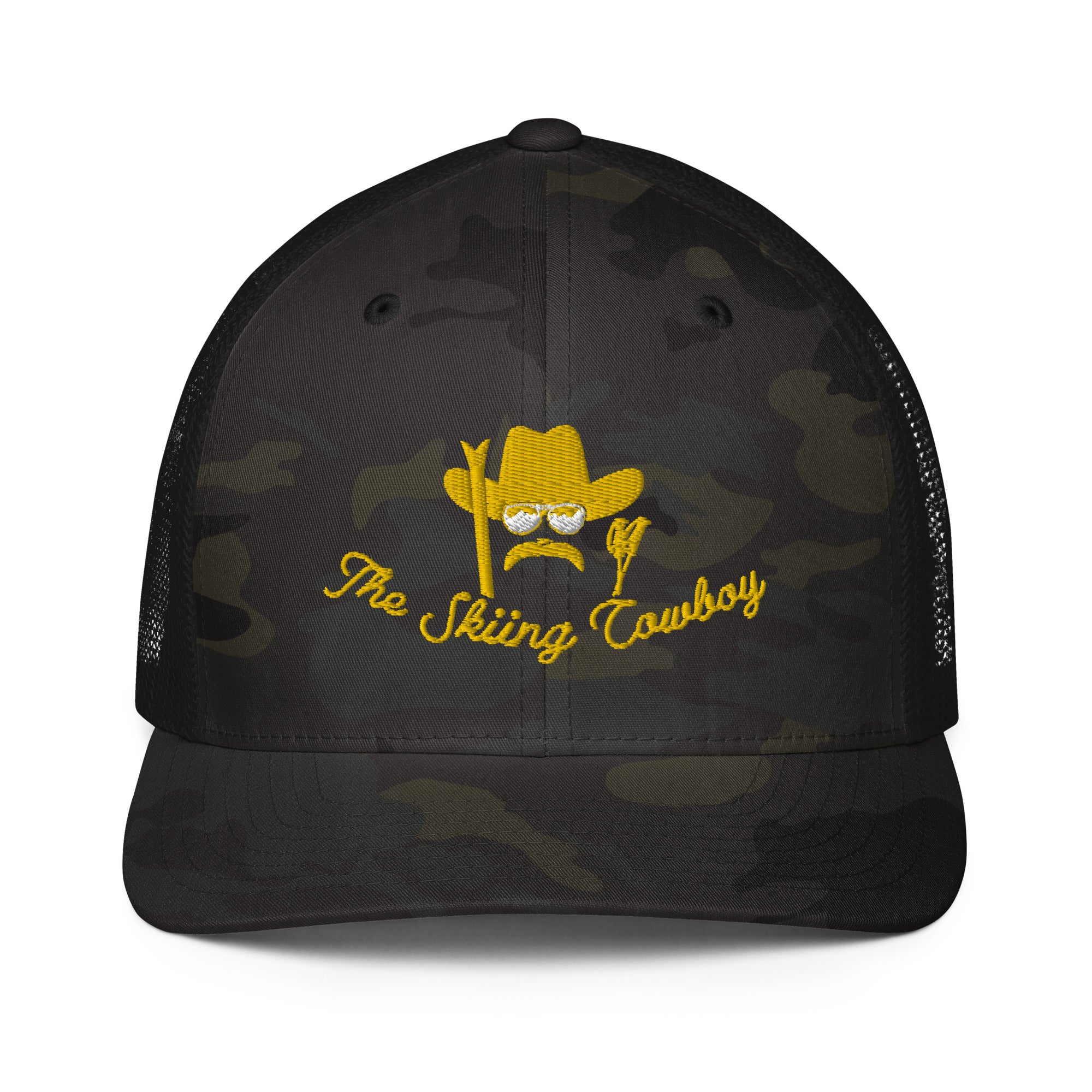 Casquette trucker renforcée The Skiing Cowboy doré