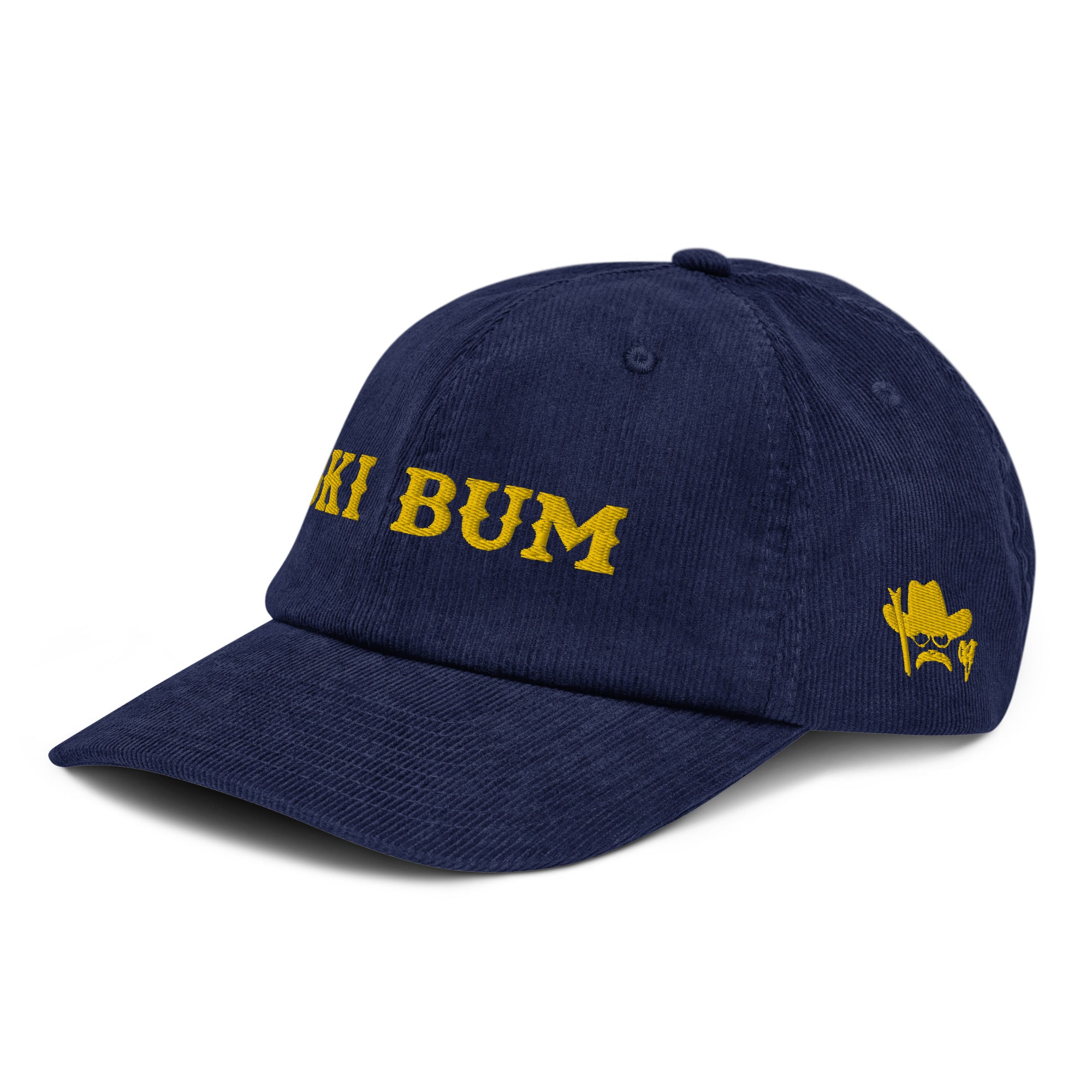 Corduroy hat Ski Bum Gold