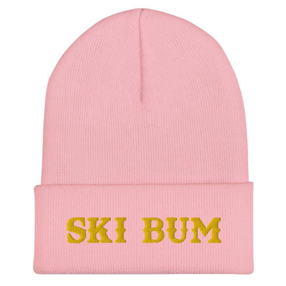 Cuffed Beanie Ski Bum Gold