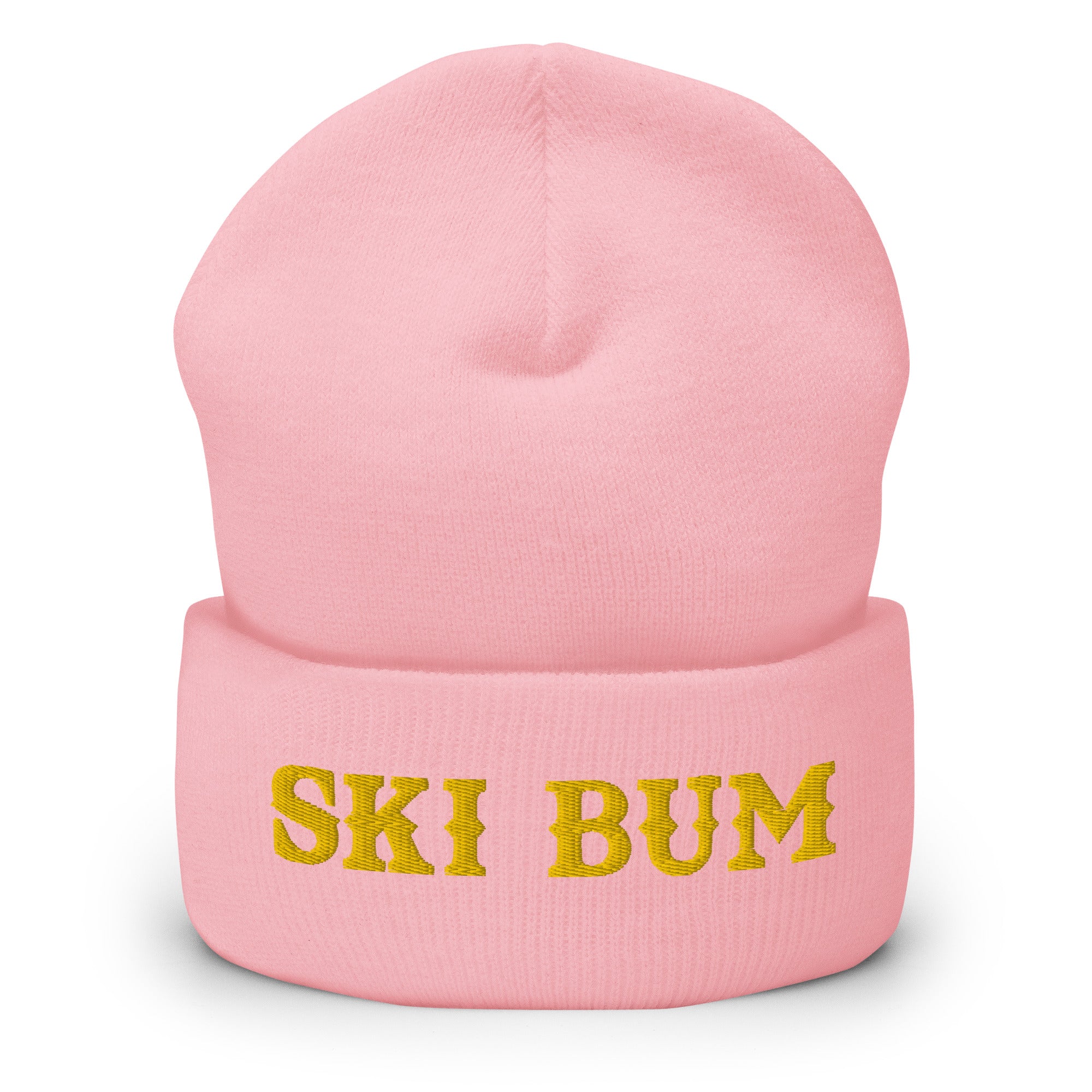 Bonnet old school à revers Ski Bum Gold